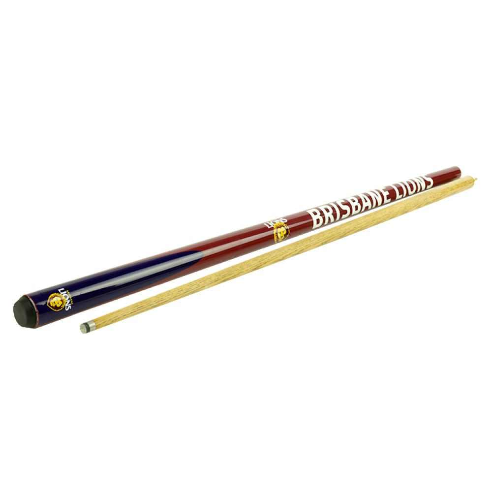 AFL Brisbane Lions 2 Piece Pool Cue