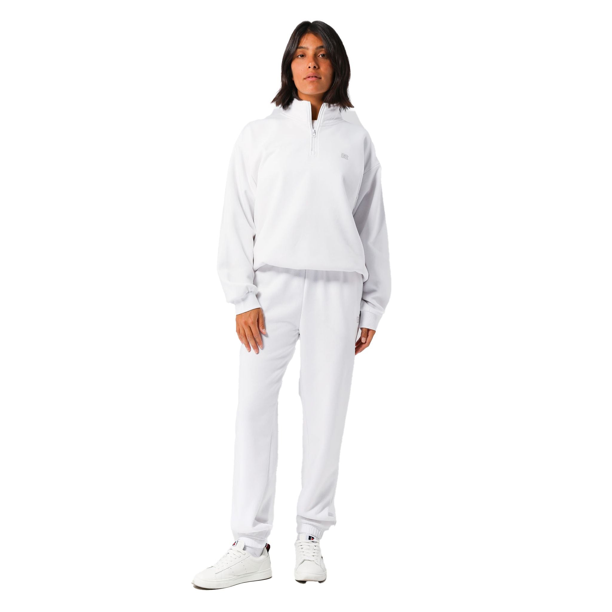 Russell Athletic R Logo Womens Quarter Zip