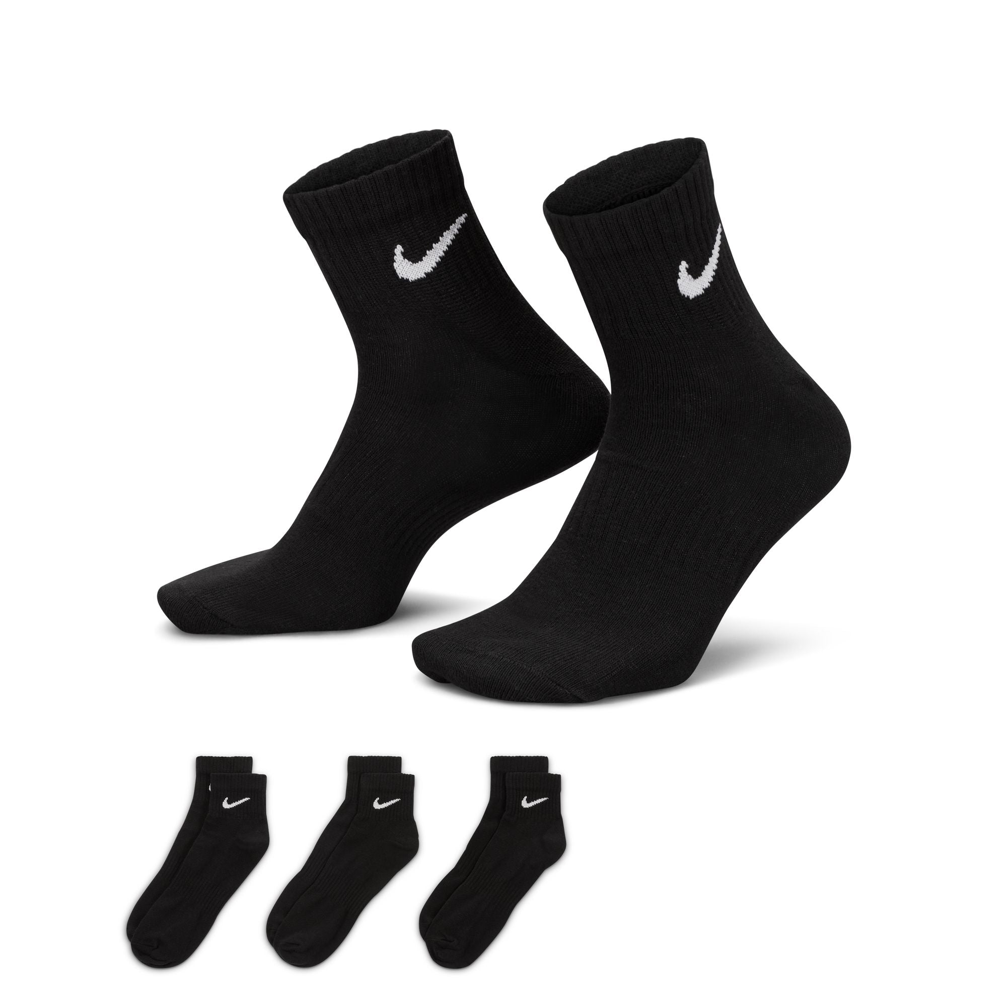 Nike Everyday Lightweight Training Ankle Socks 3 Pack