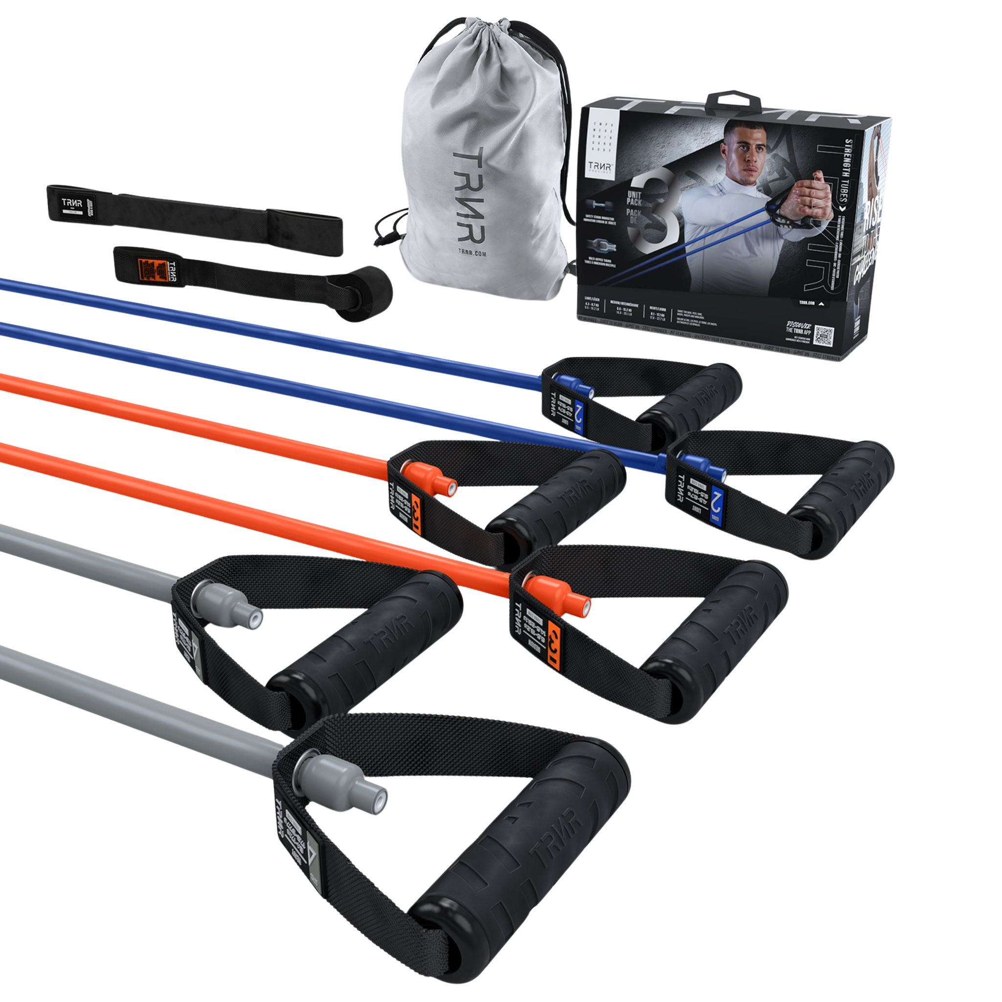 TRNR Strength Tubes 3 Pack