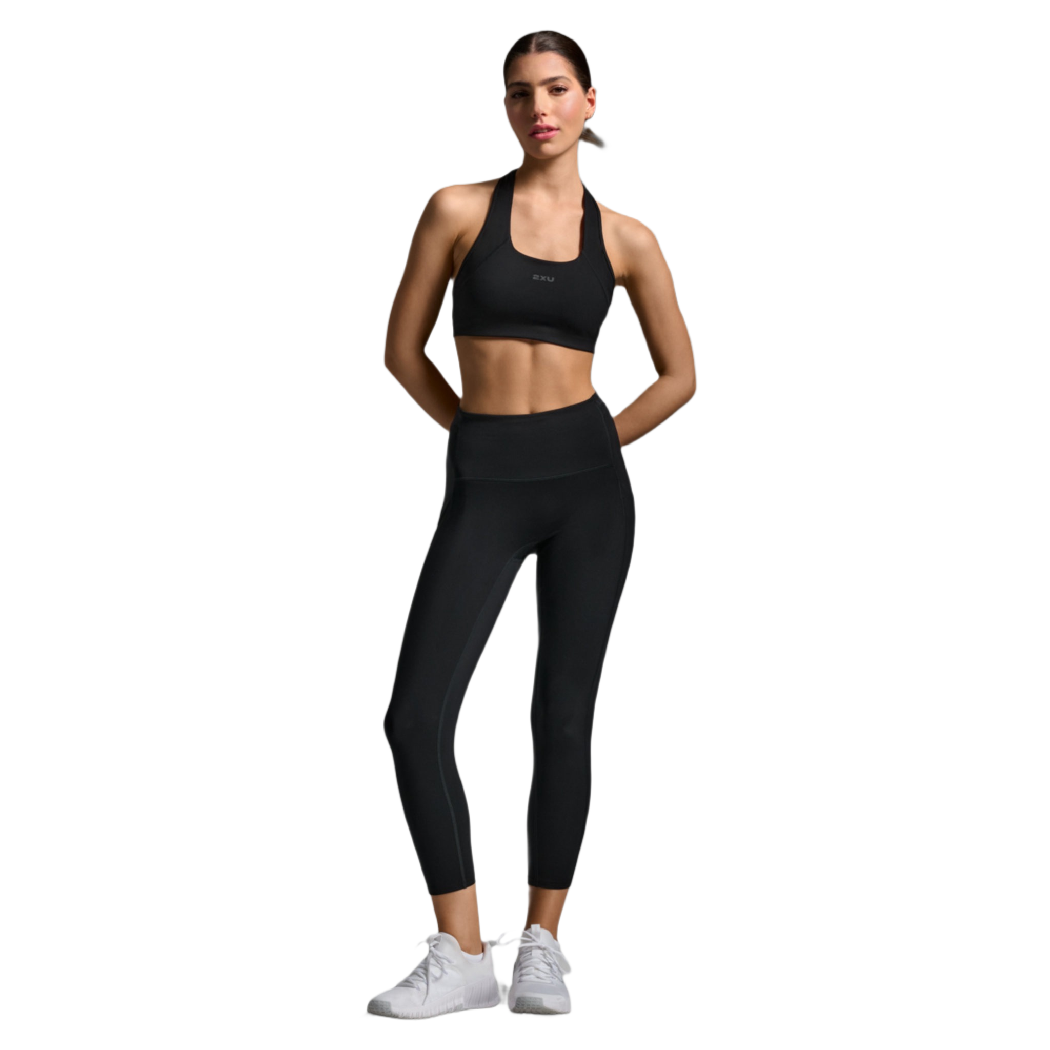 2XU Form Stash Hi Rise Compression Womens 7/8 Tights