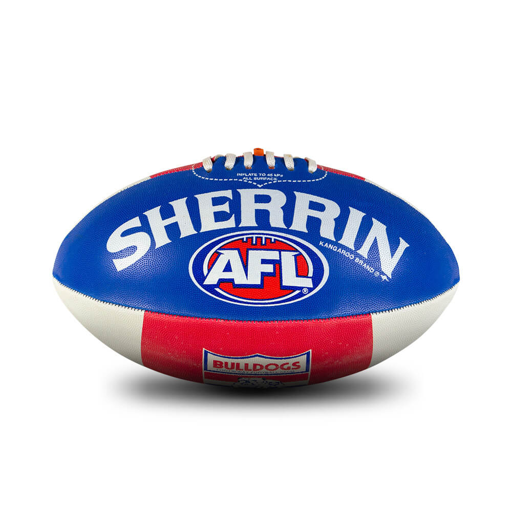Sherrin AFL All Surface 1st 18 Football - Western Bulldogs