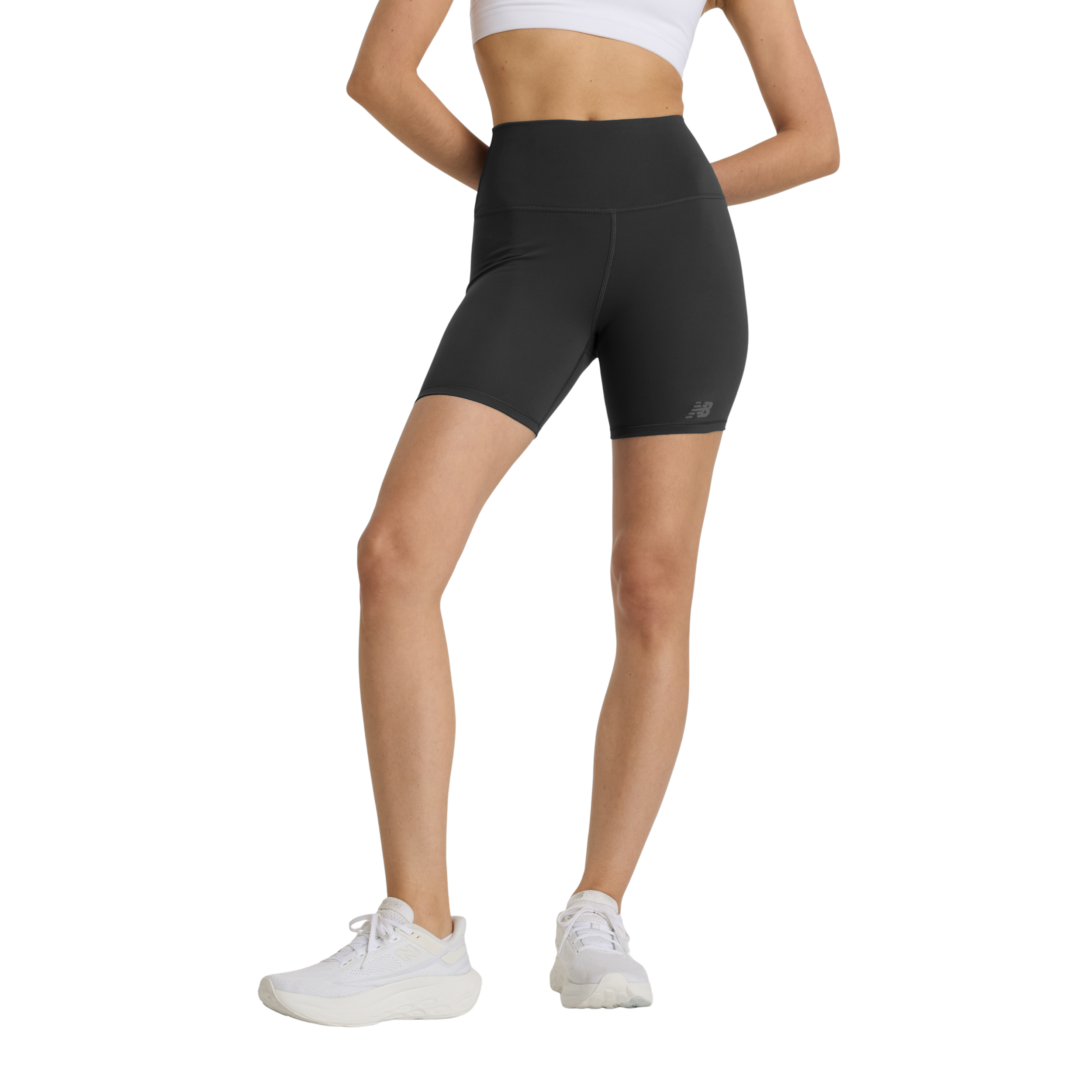 New Balance Harmony High Rise 6 Inch Womens Shorts
