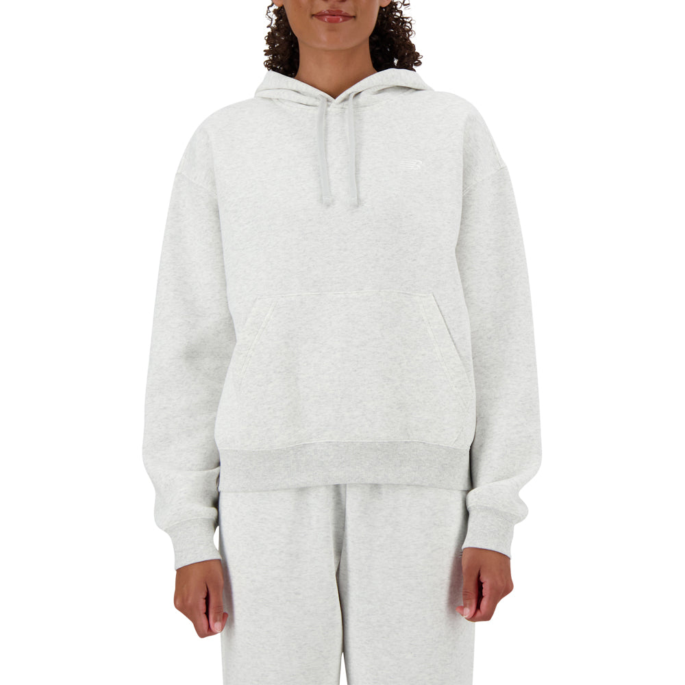 New Balance Fleece Small Logo Womens Hoodie