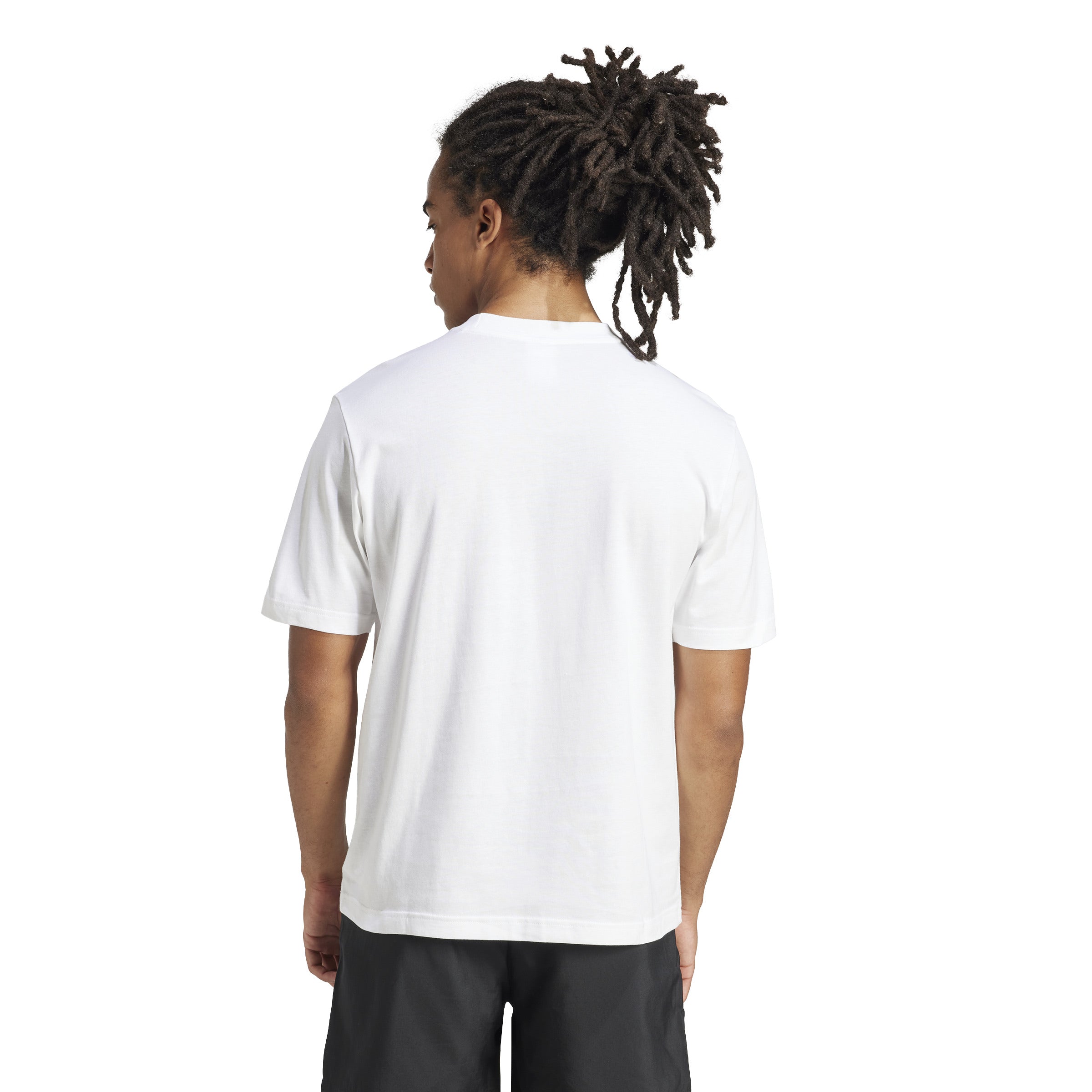 adidas Essentials Small Logo Single Jersey Mens Tee