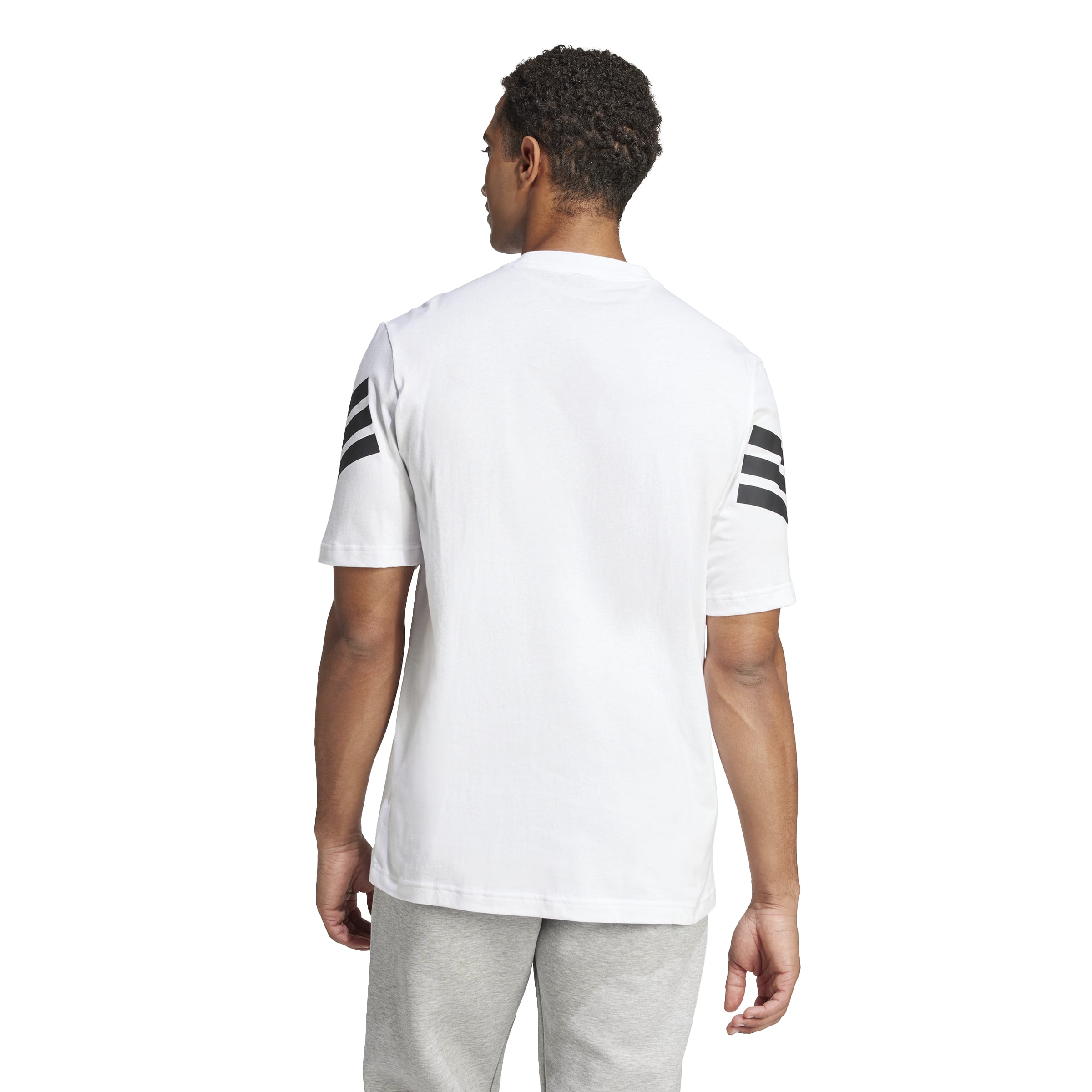adidas Future Icon 3 Stripes Mens Tees