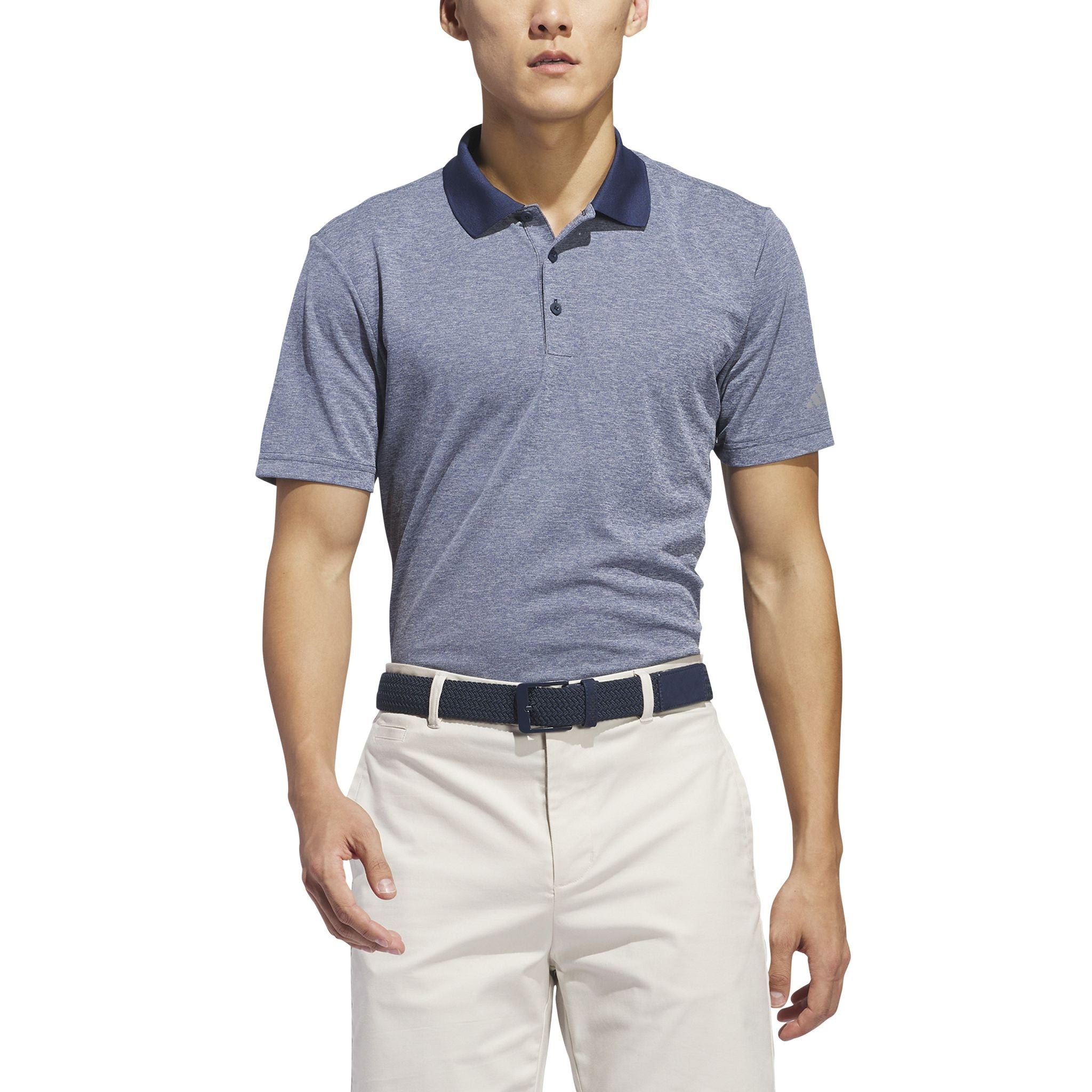adidas Performance Heathered Mens Golf Polo