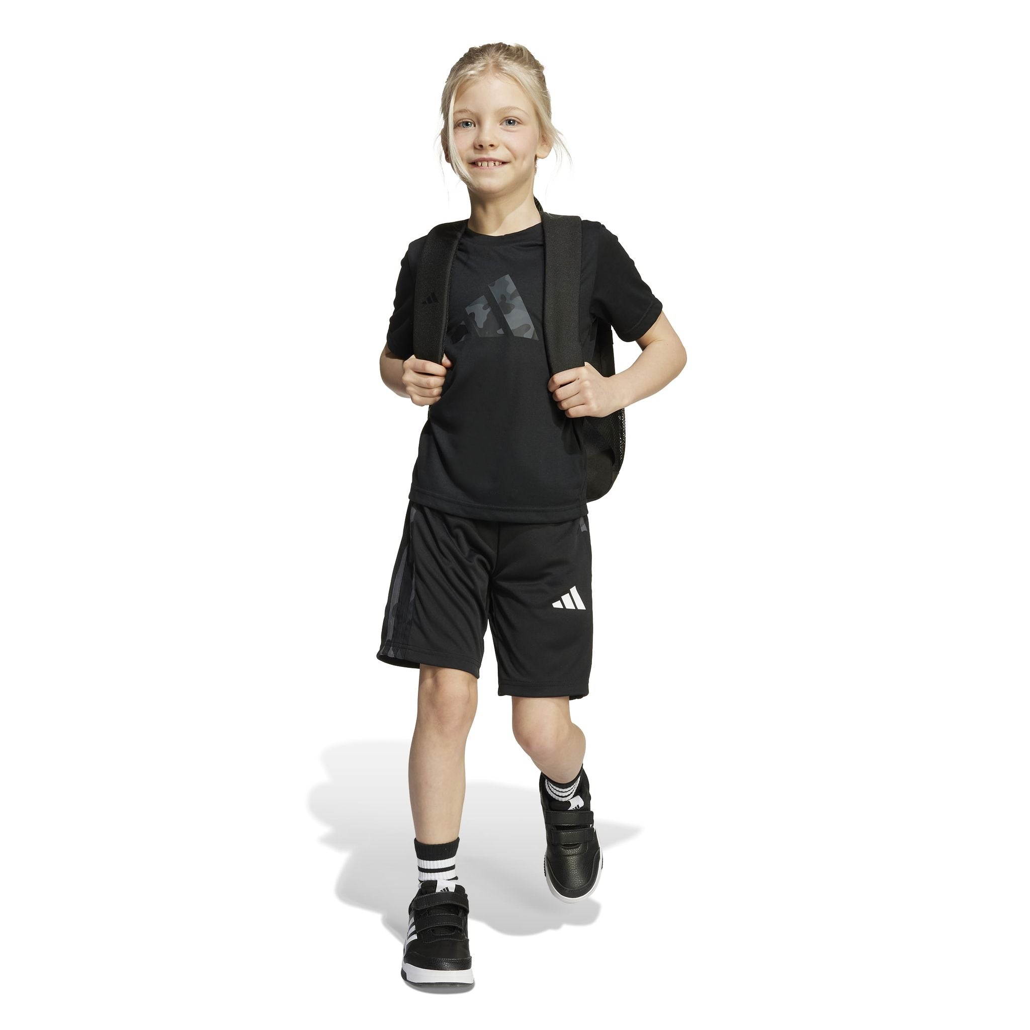 adidas Train Essentials Camo Print Kids Set