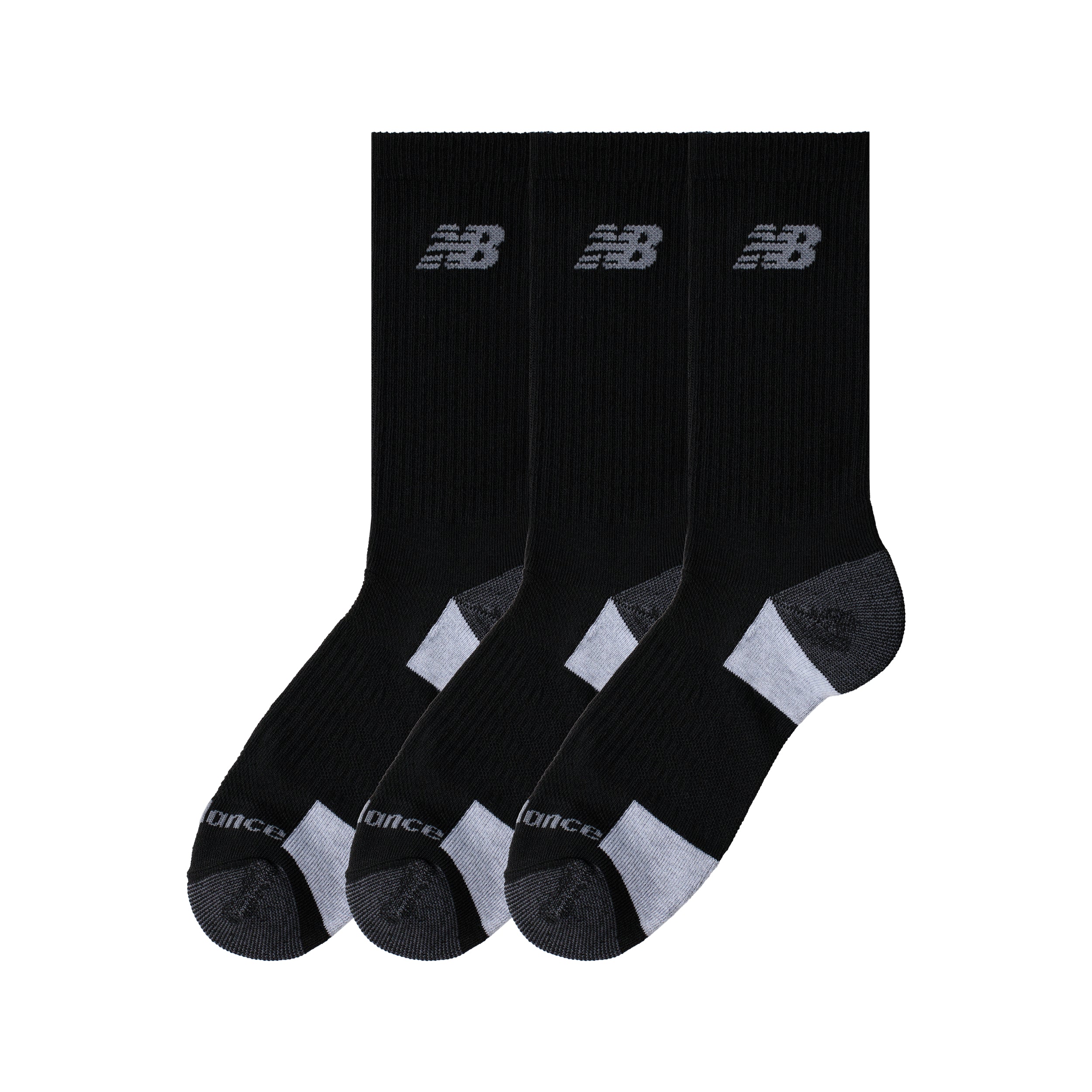 New Balance Performance Cushioned Crew 3 Pack