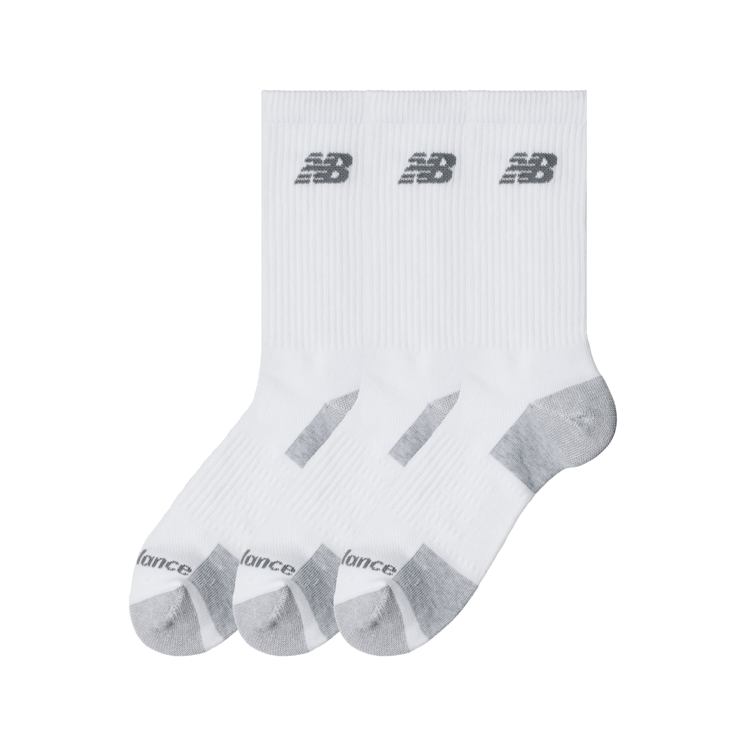 New Balance Performance Cushioned Crew 3 Pack