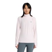 New Balance Sport Essentials Space Dye Womens Quarter Zip