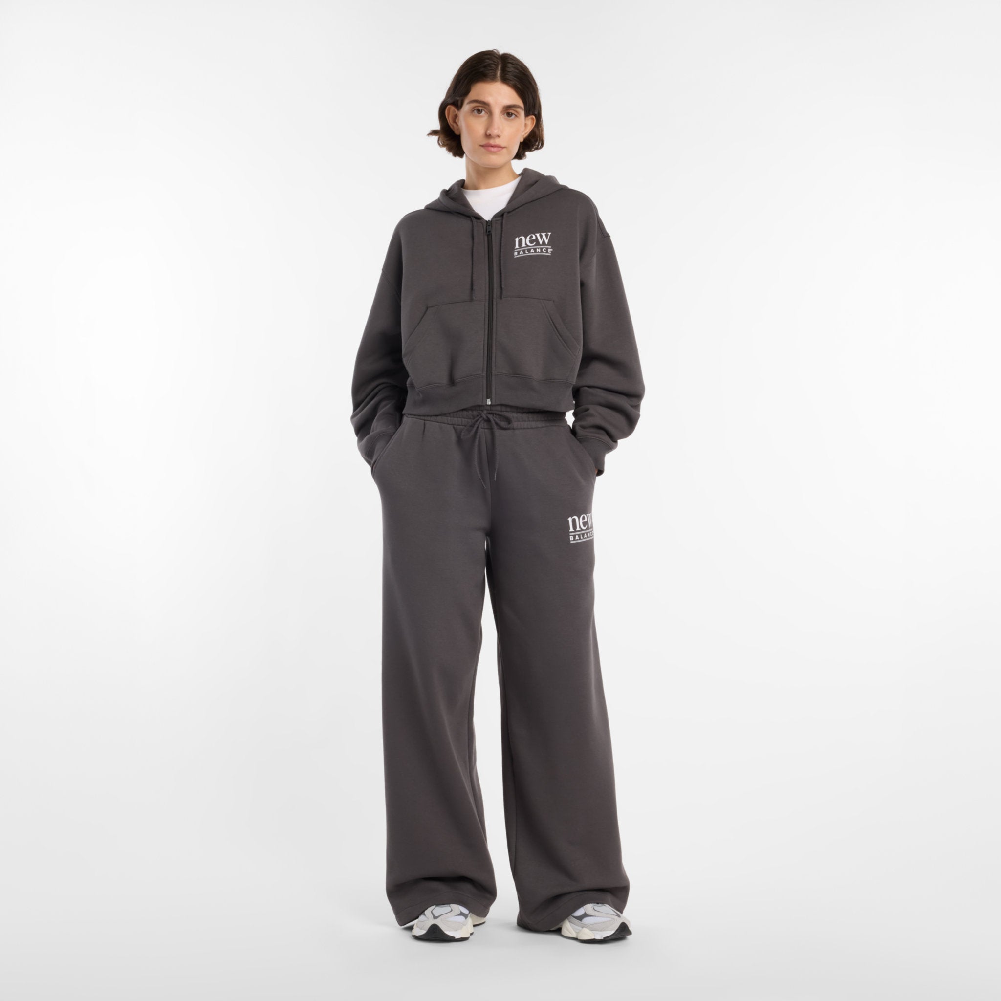 New Balance Reimagined Fleece Womens Full Zip