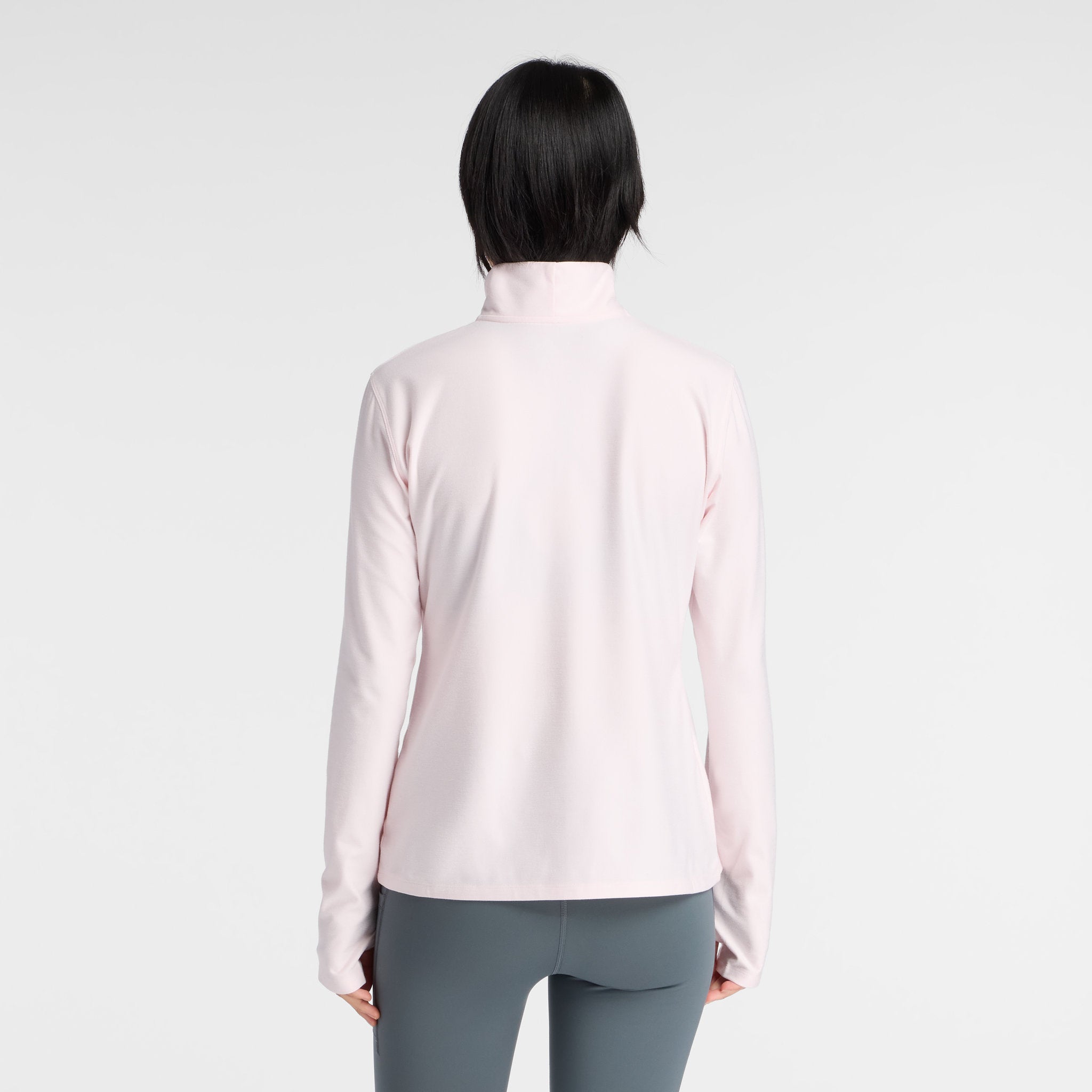 New Balance Sport Essentials Space Dye Womens Quarter Zip