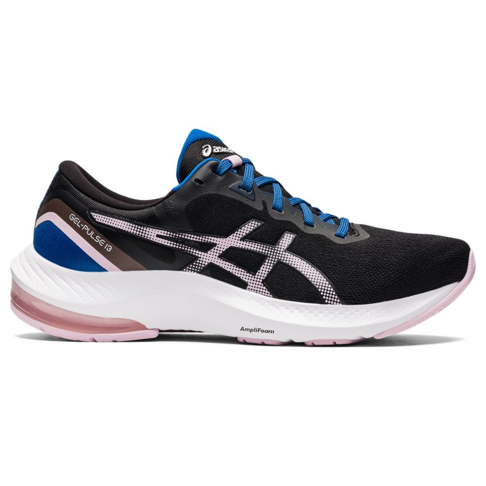 ASICS Gel-Pulse 13 Women's Running Shoes, Black-Pale Pink - SportsPower
