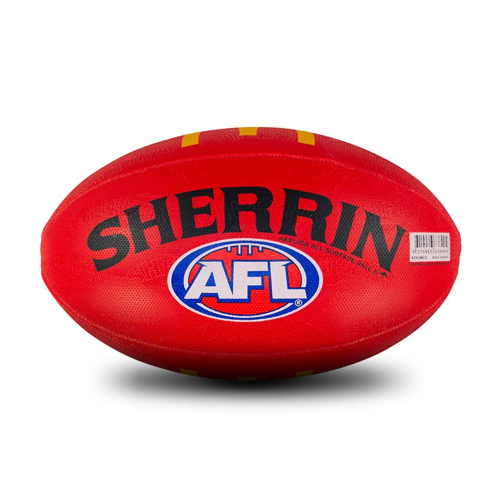 オーストラリアンフットボール　フッティ　SHERRIN AFL Sherrin AFL All Surface Replica Ball – SportsPower Australia