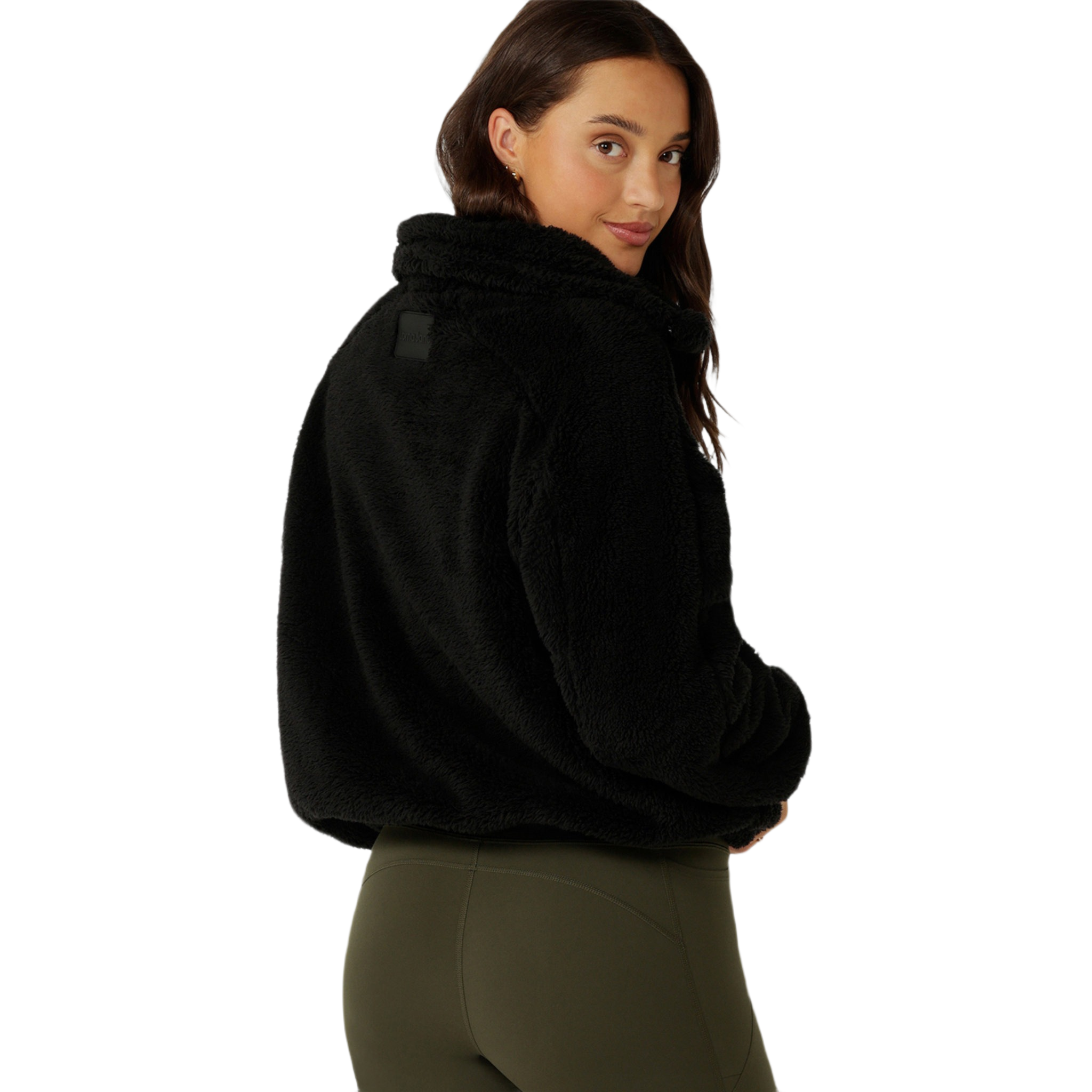Lorna Jane Everyday Teddy Sweat Womens Quarter Zip