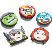 Crocs Avengers Emojis Jibbetz Shoe Charm 5 Pack