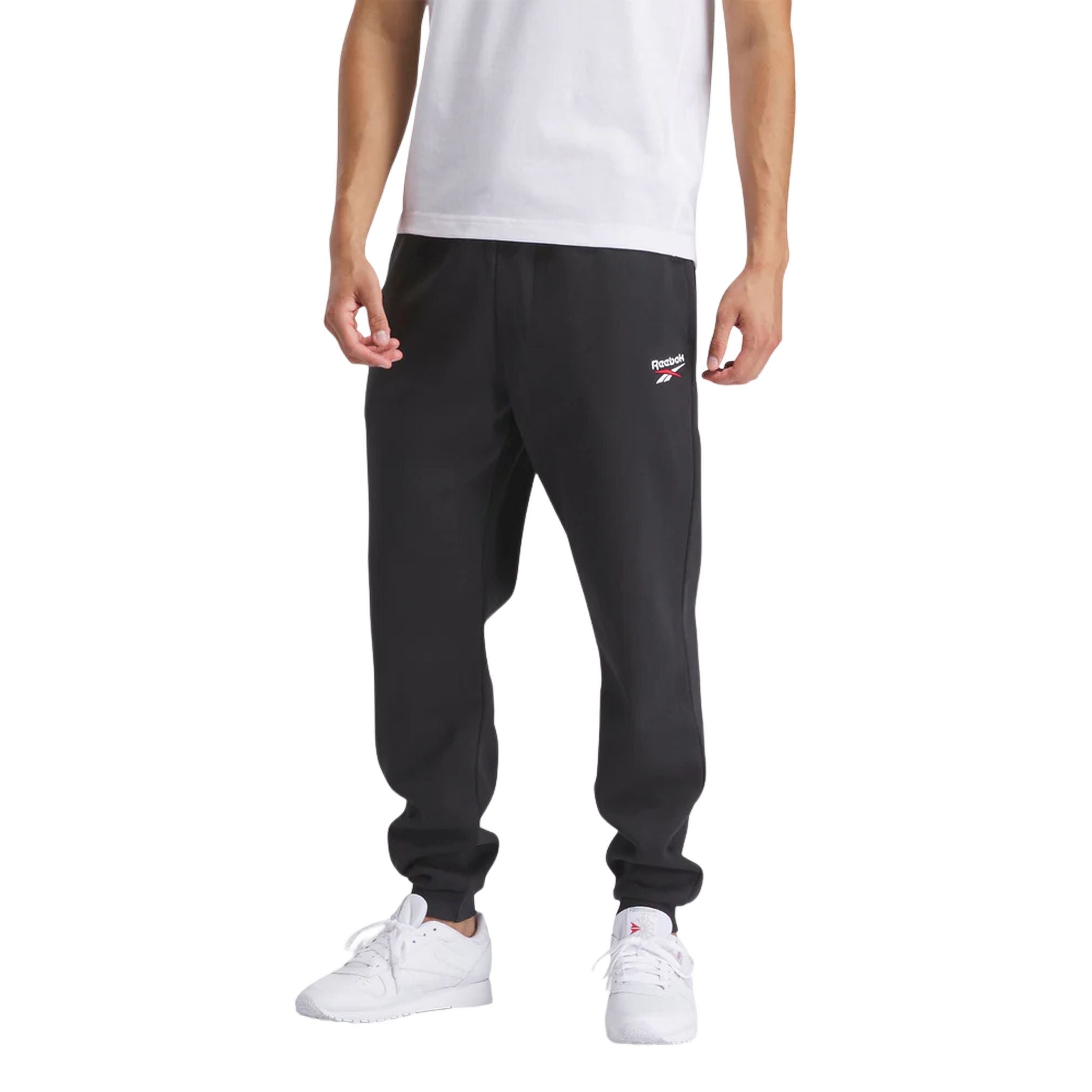 Reebok Ri Small Logo Mens Fleece Jogger Pants
