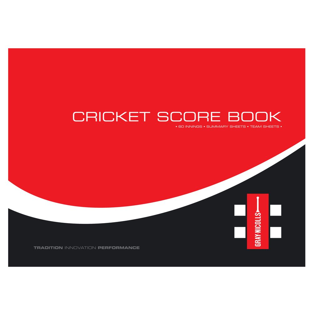 Gray-Nicolls Cricket Scorebook 60 innings