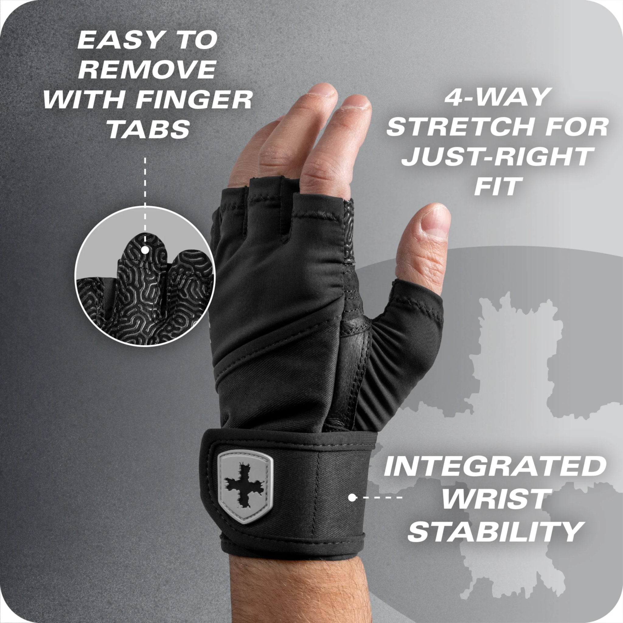 Harbinger Pro Wristwrap Gloves 3.0 - Mens