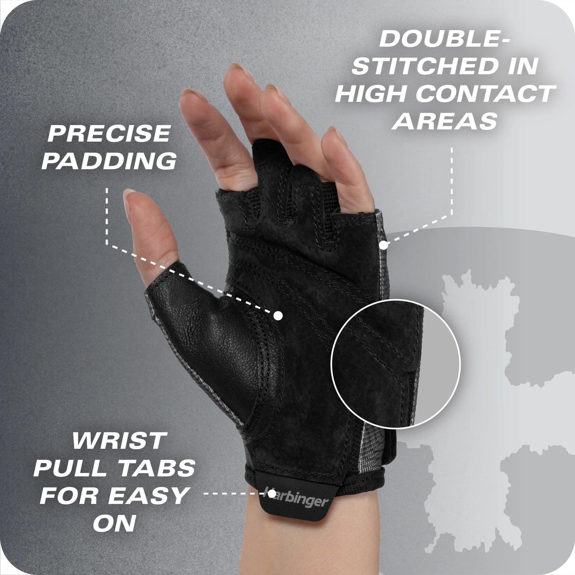 Harbinger Womens Pro Gloves 3.0