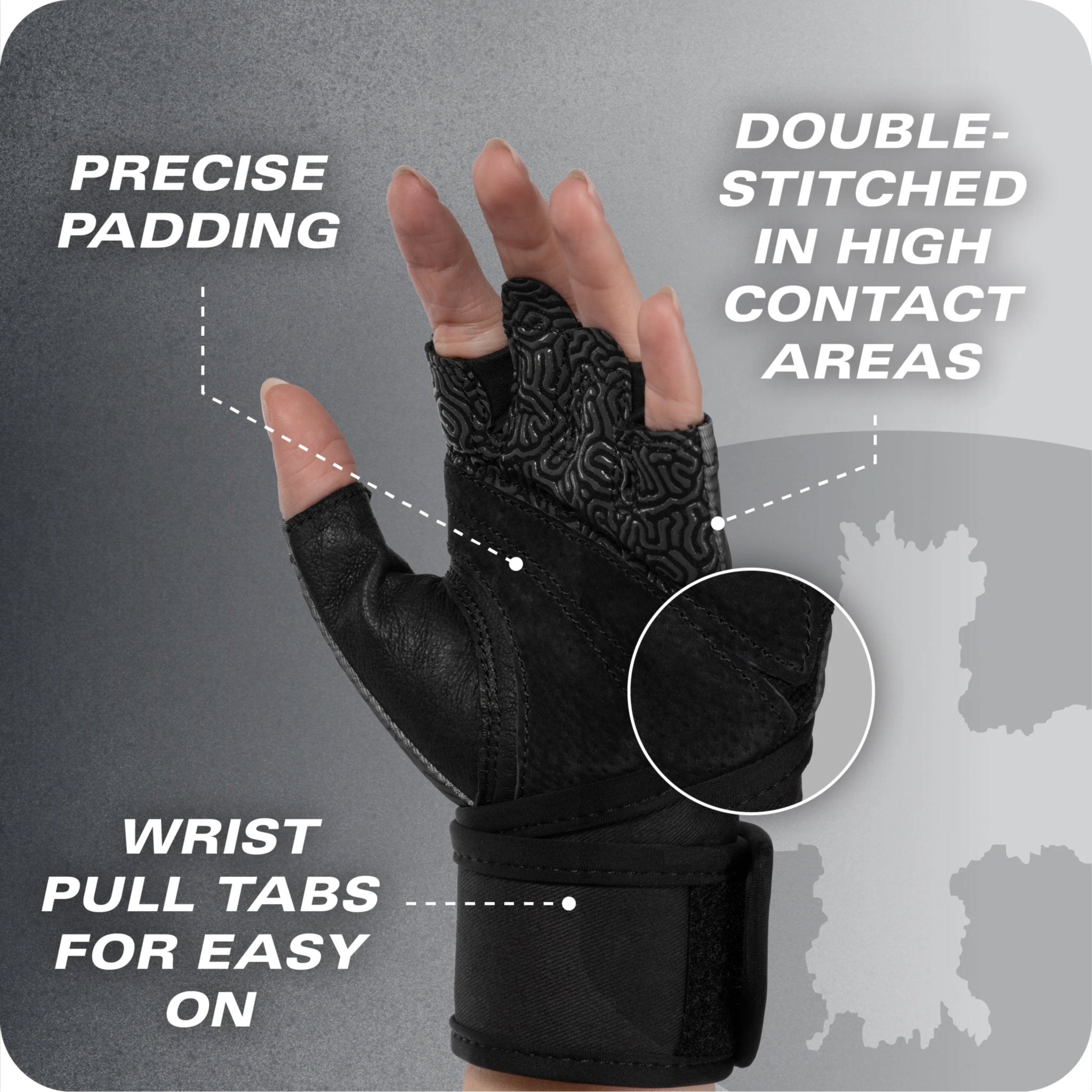 Harbinger Pro Wristwrap Gloves 3.0 - Womens