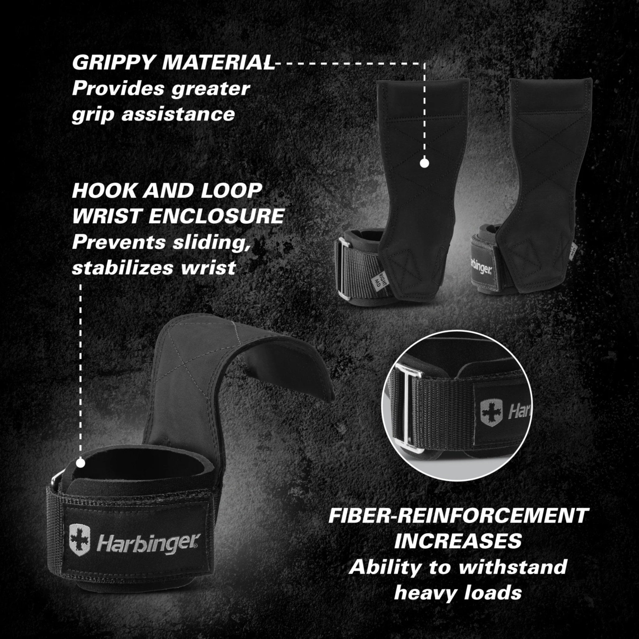 Harbinger Pro Lifting Grips