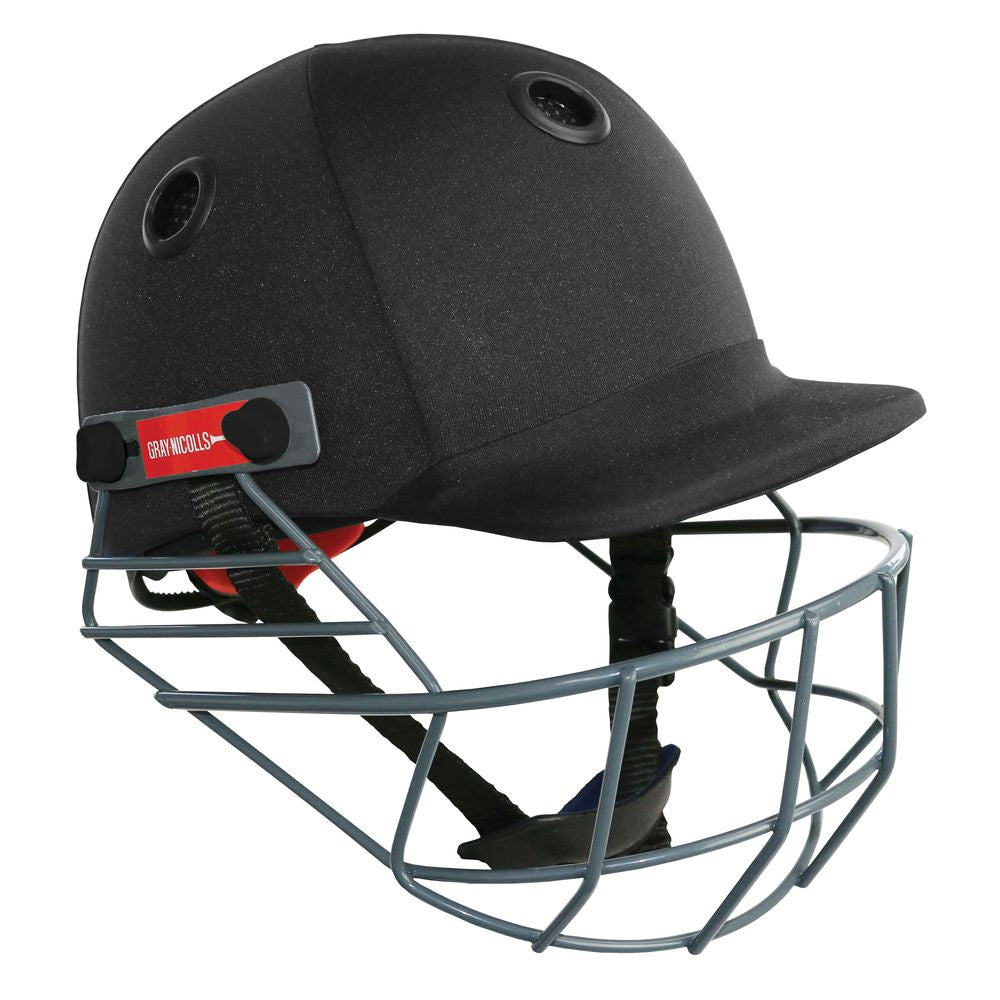 Black, Gray-Nicolls Junior Elite Helmet | SportsPower
