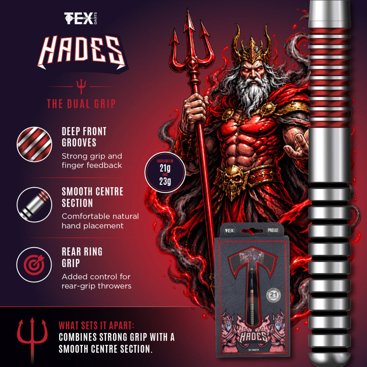 TEX Darts Hades Tungsten Darts