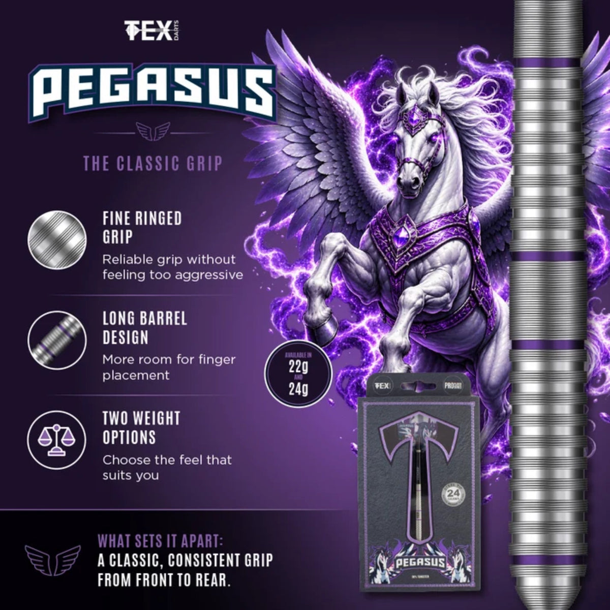 TEX Darts Pegasus Tungsten Darts