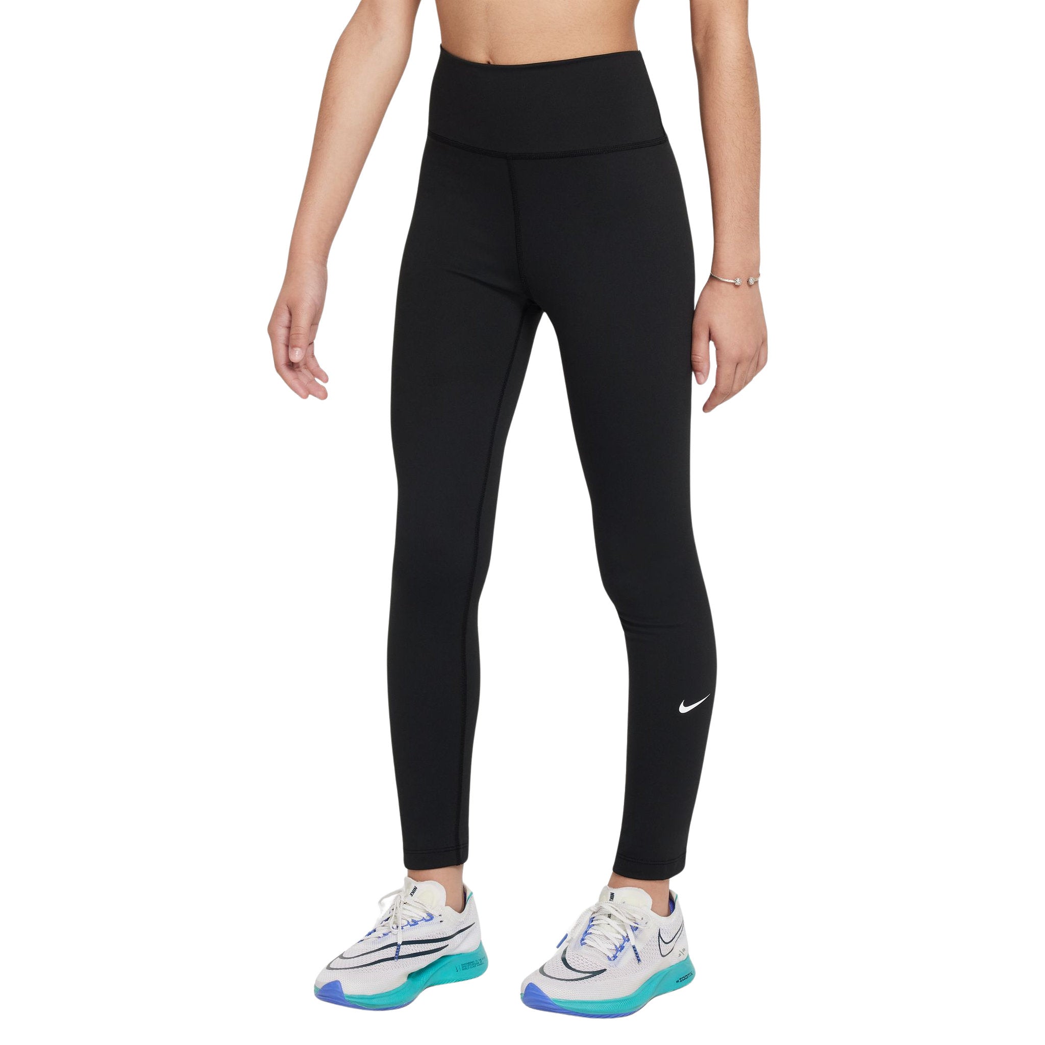 Nike One Dri-FIT High-Waisted Kids Leggings
