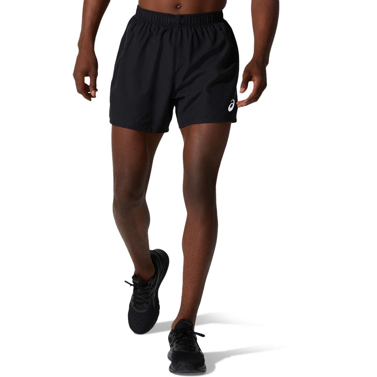 ASICS Silver 5 inch Mens Running Shorts
