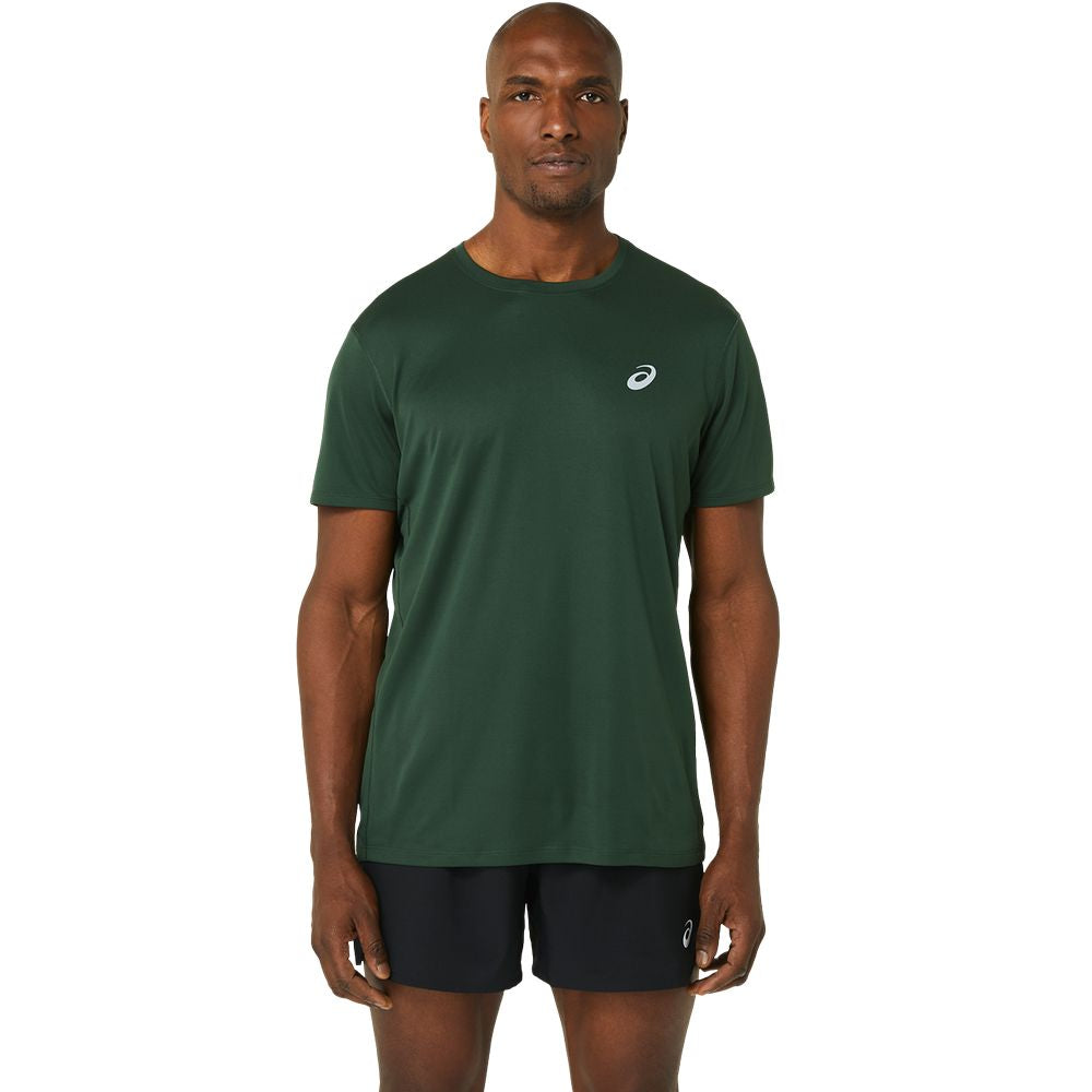ASICS Mens Silver Short Sleeve Tee