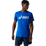 ASICS Silver Mens Short Sleeve Tee
