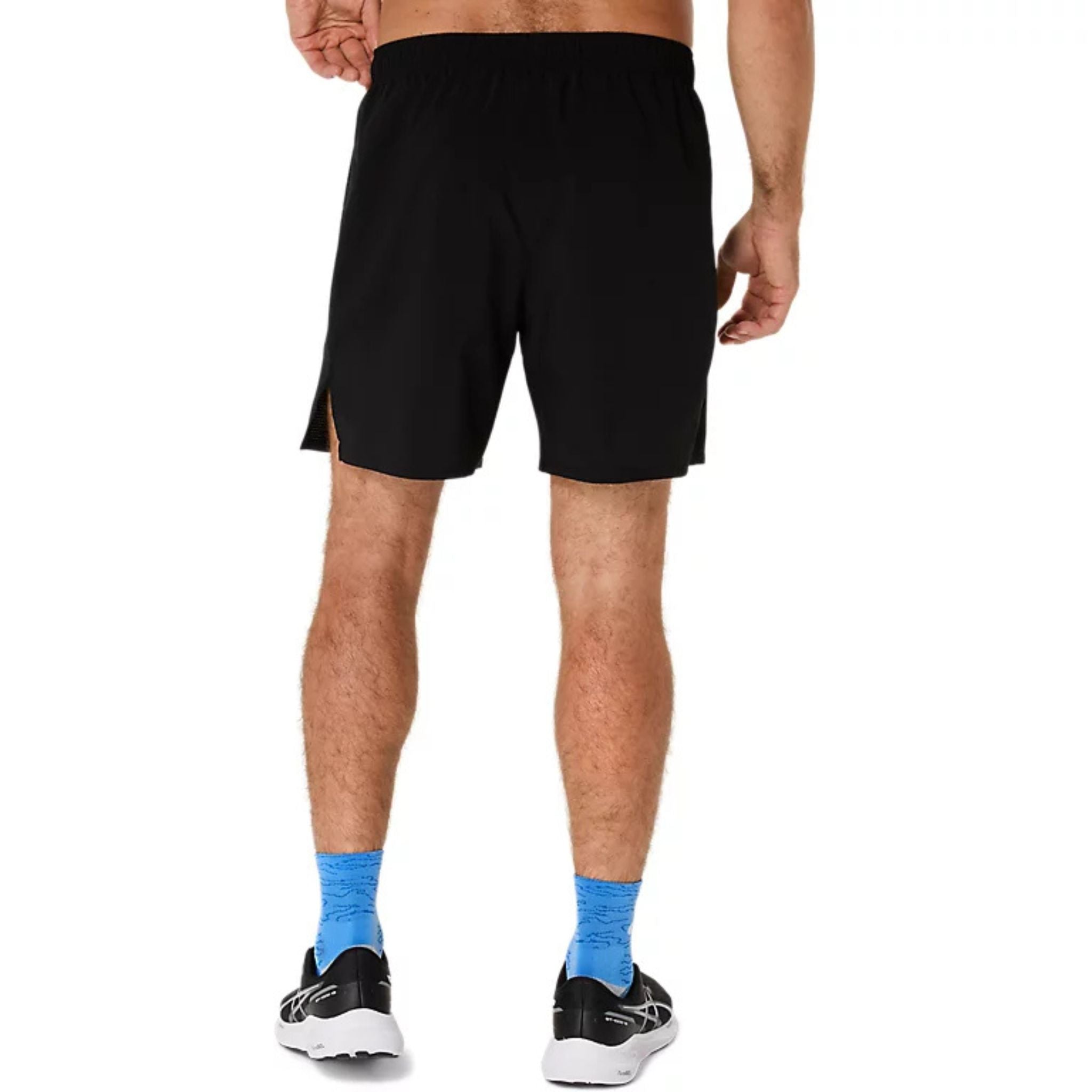 ASICS Silver 7-Inch Mens Running Shorts