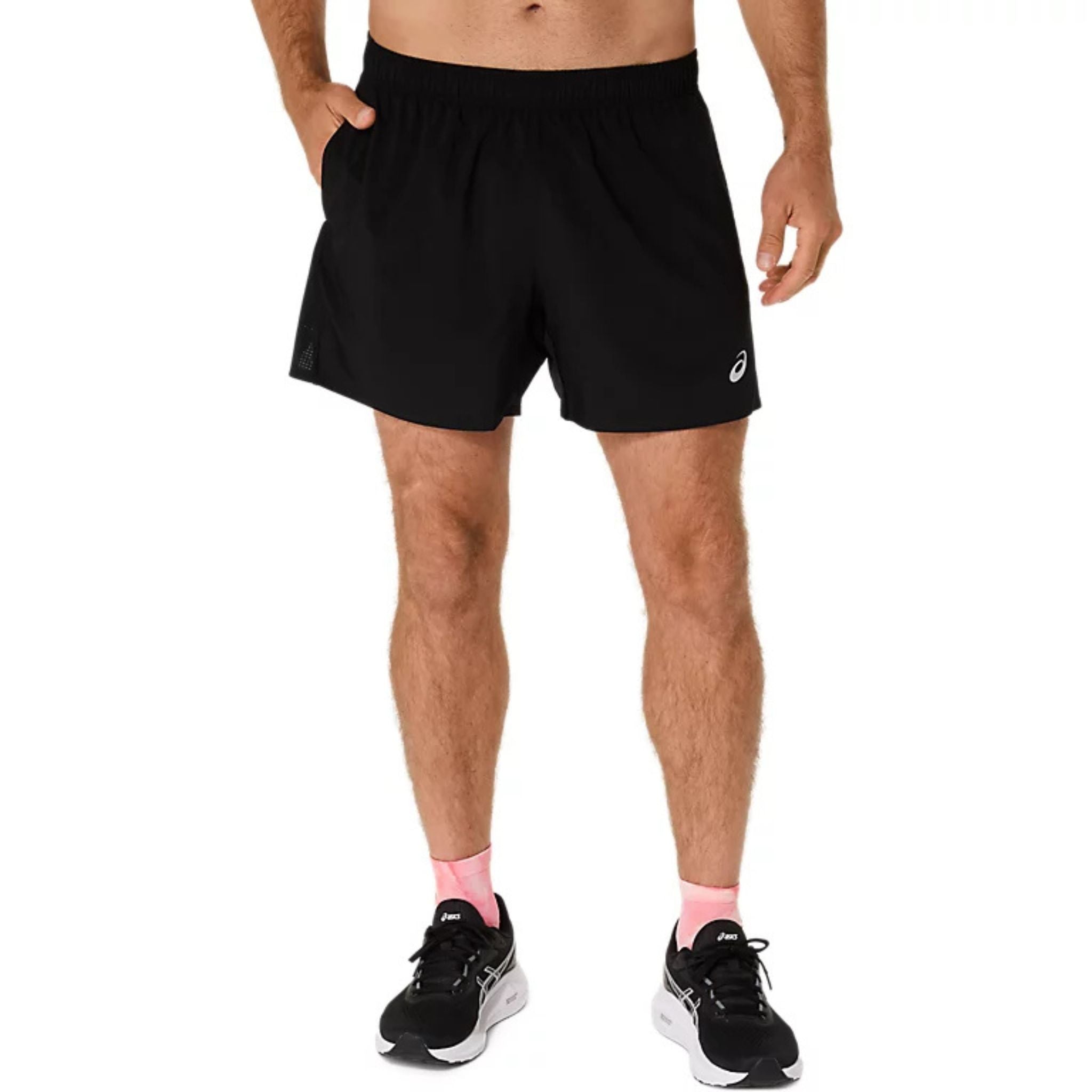 ASICS Silver 5 Inch Mens Running Shorts