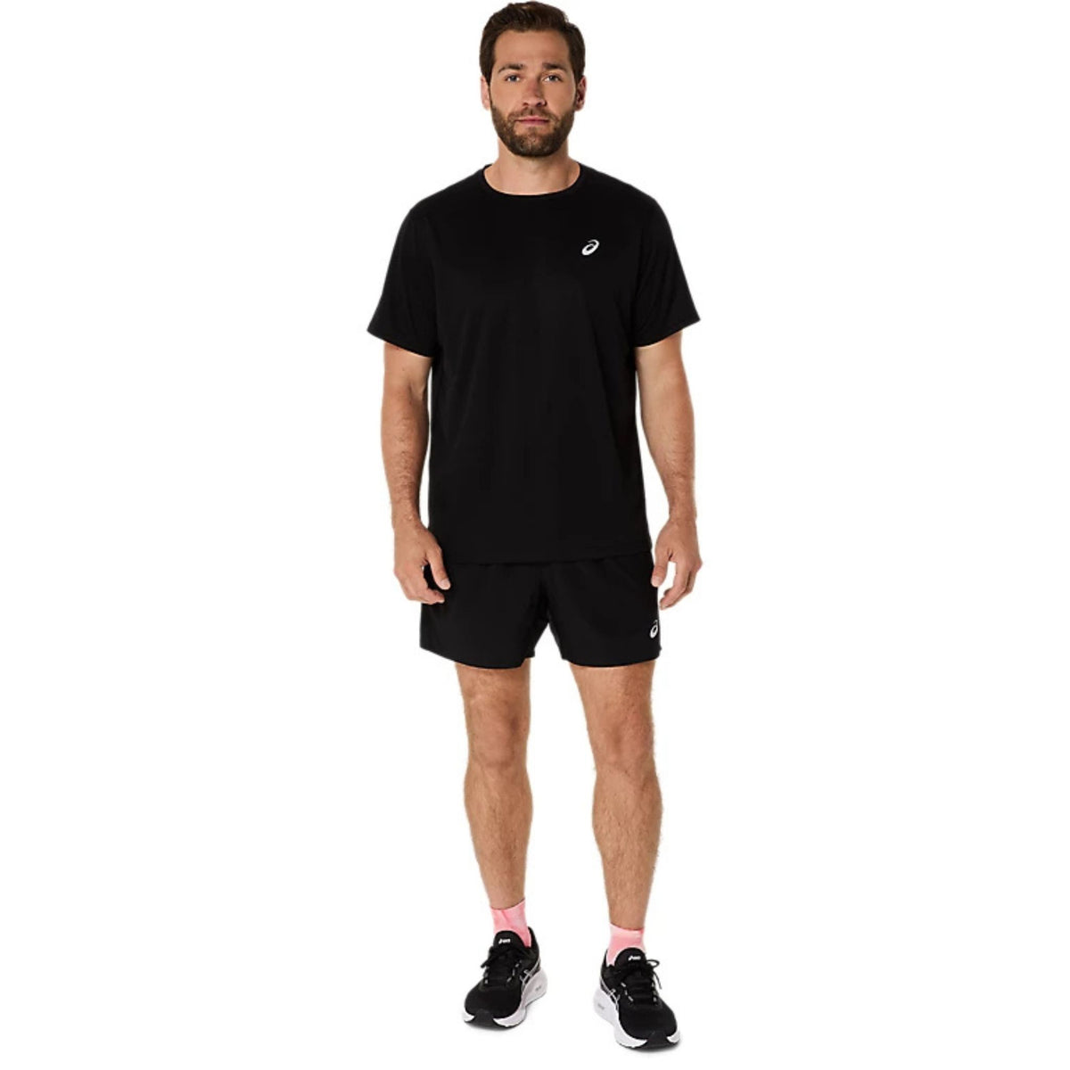 ASICS Silver 5-Inch Mens Running Shorts
