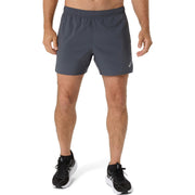 ASICS Silver 5-Inch Mens Running Shorts