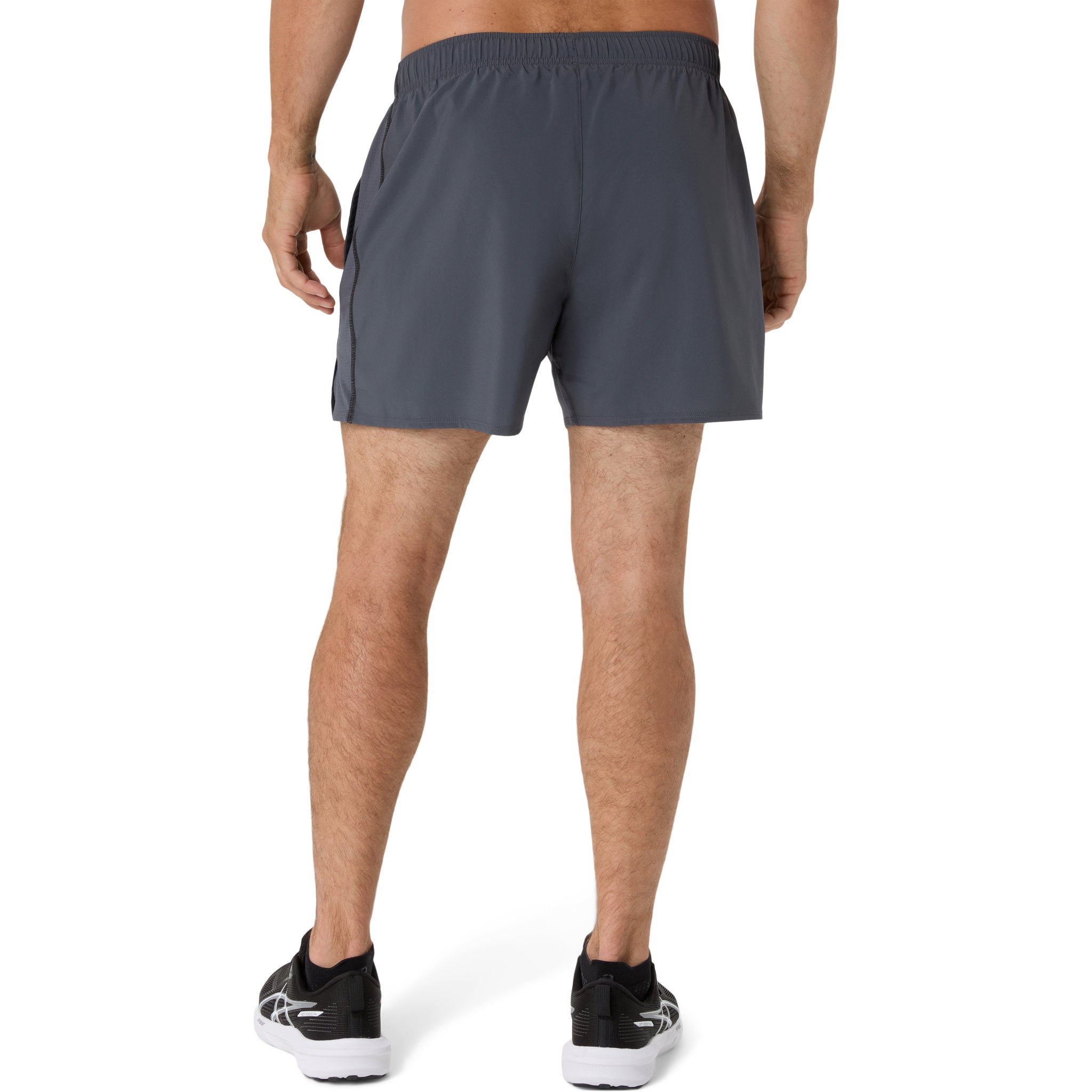 ASICS Silver 5-Inch Mens Running Shorts
