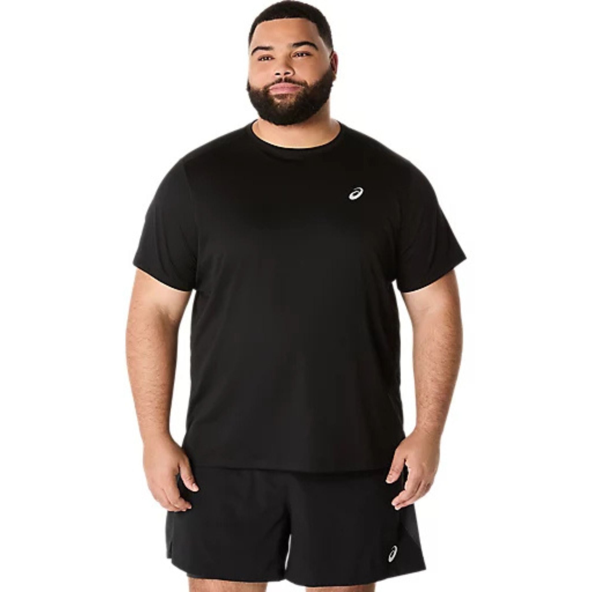 ASICS Silver Mens Running Tee