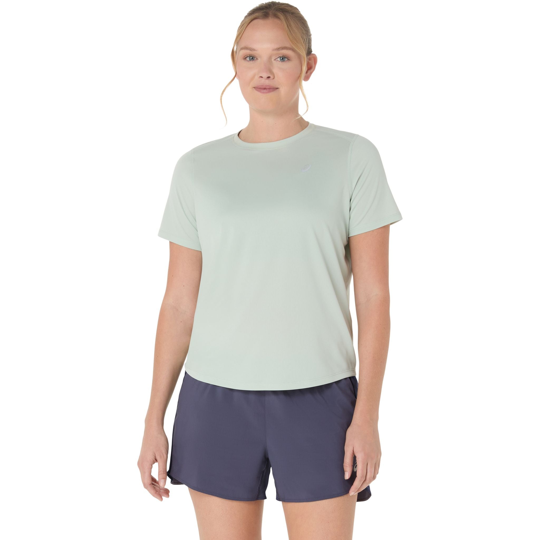 ASICS Silver Womens Running Tee