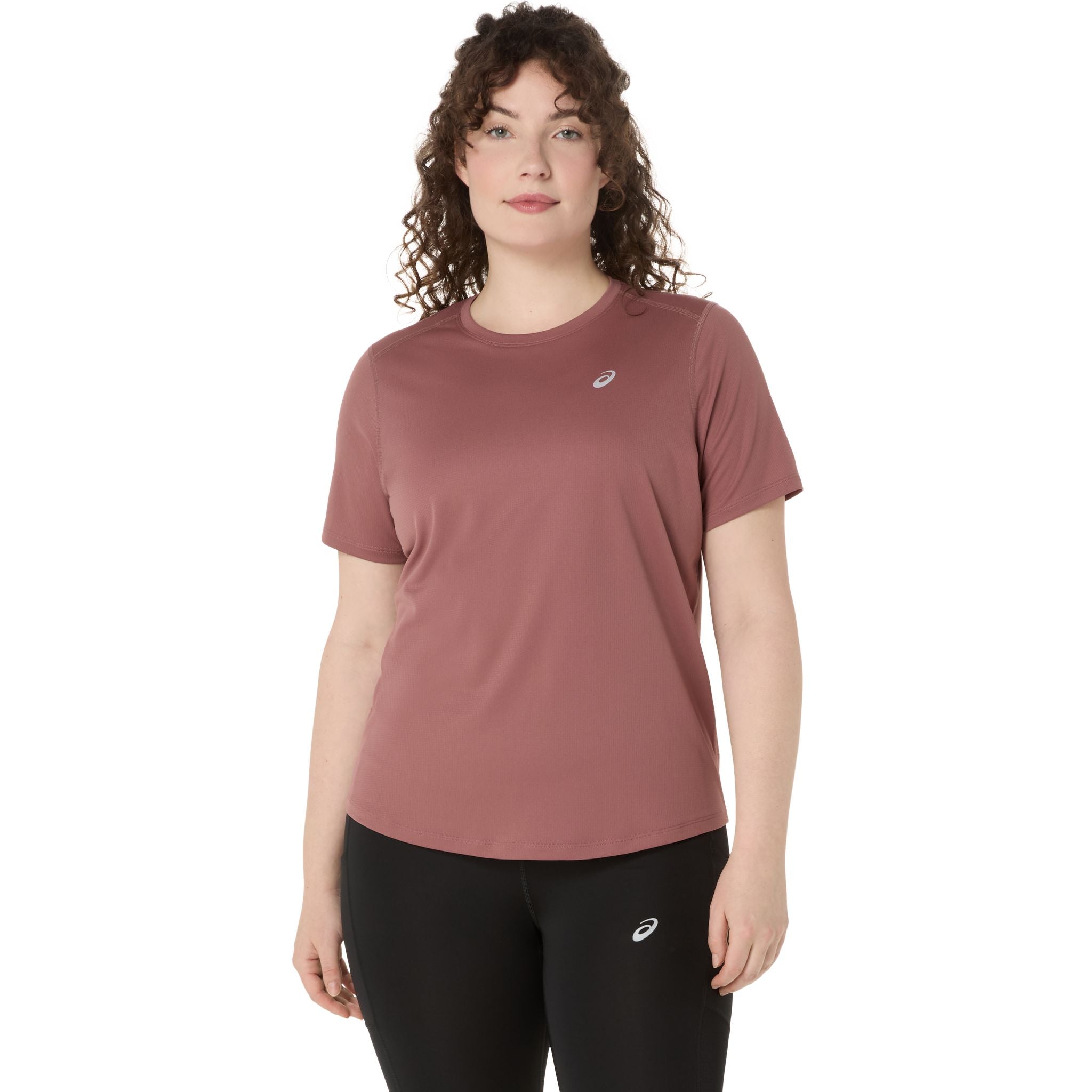 ASICS Silver Womens Running Tee