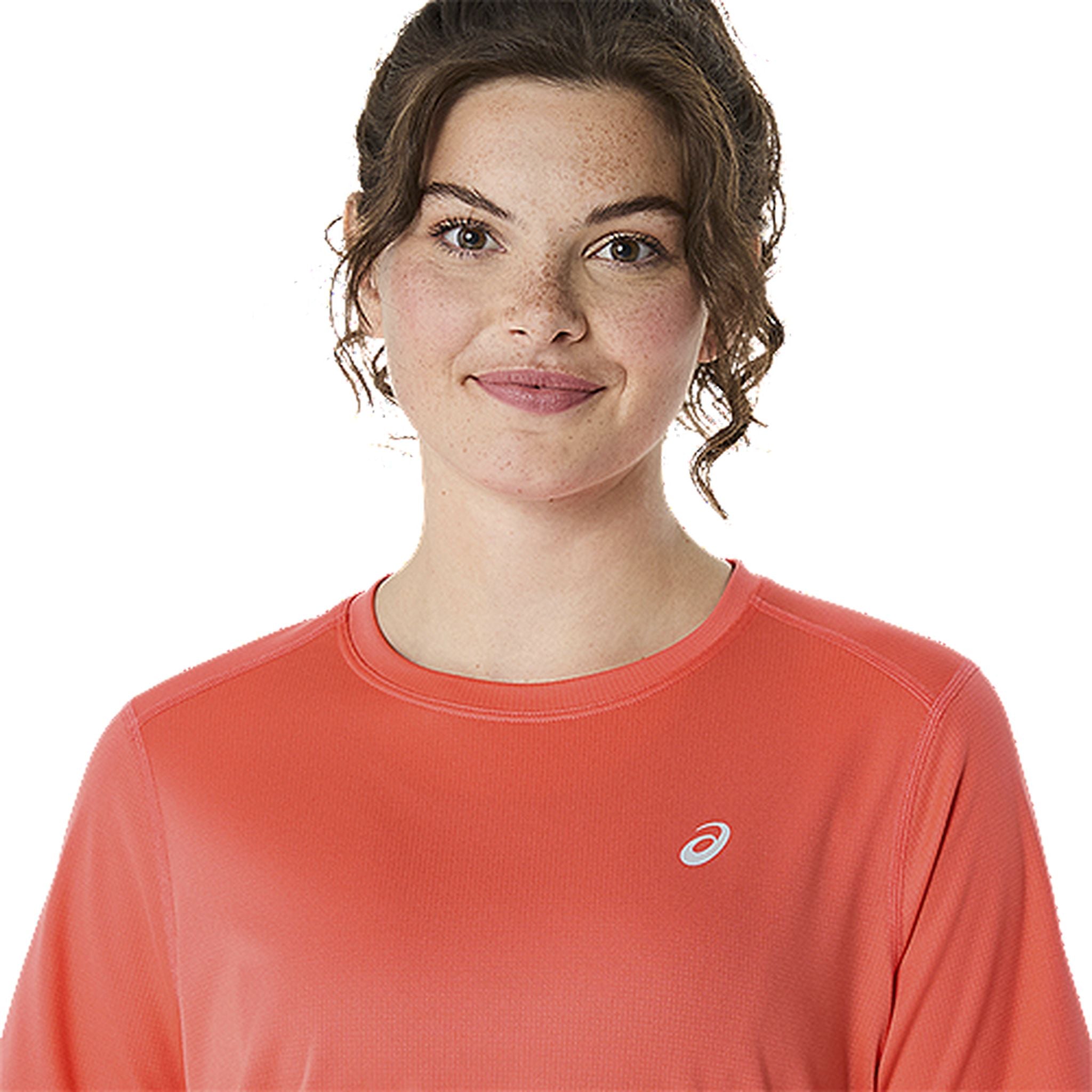 ASICS Silver Womens Running Tee