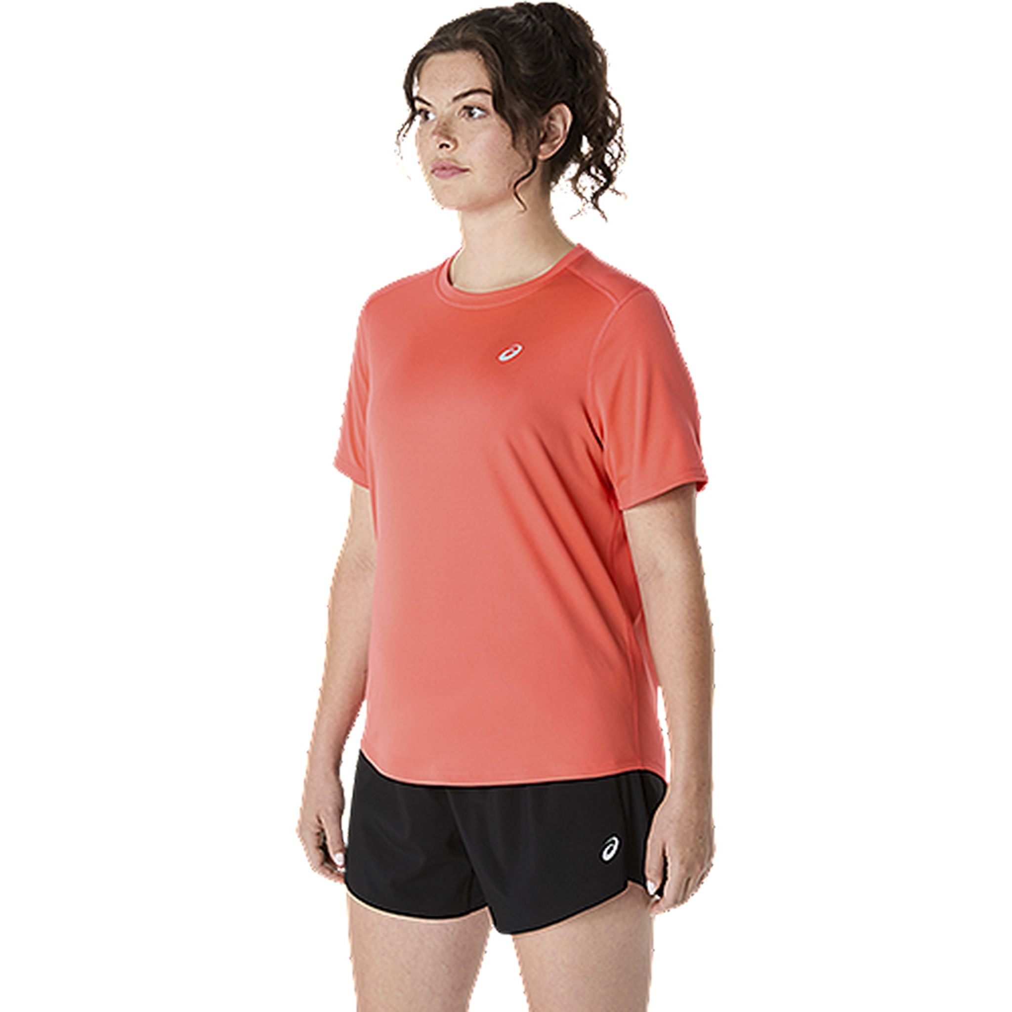 ASICS Silver Womens Running Tee