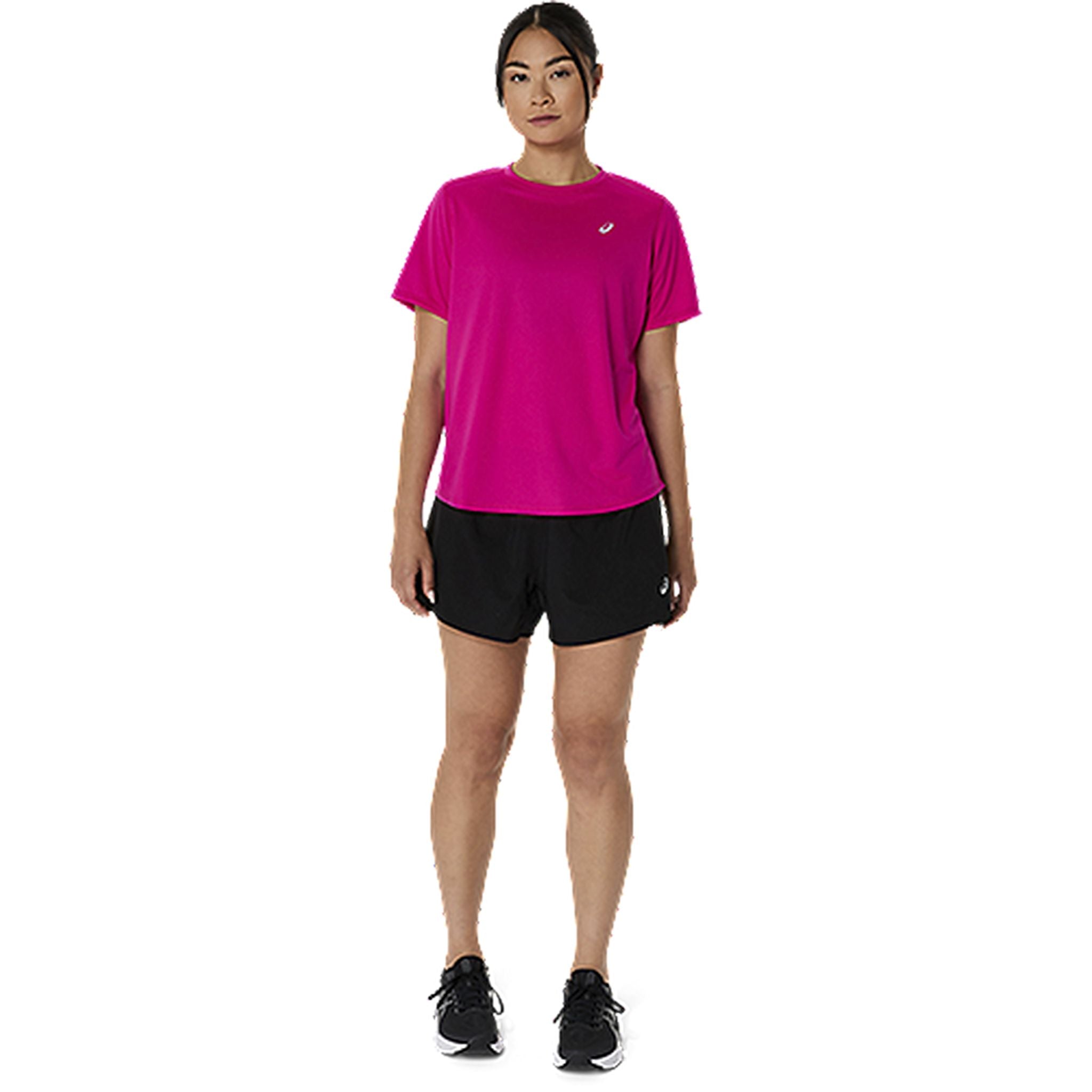 ASICS Silver Womens Running Tee