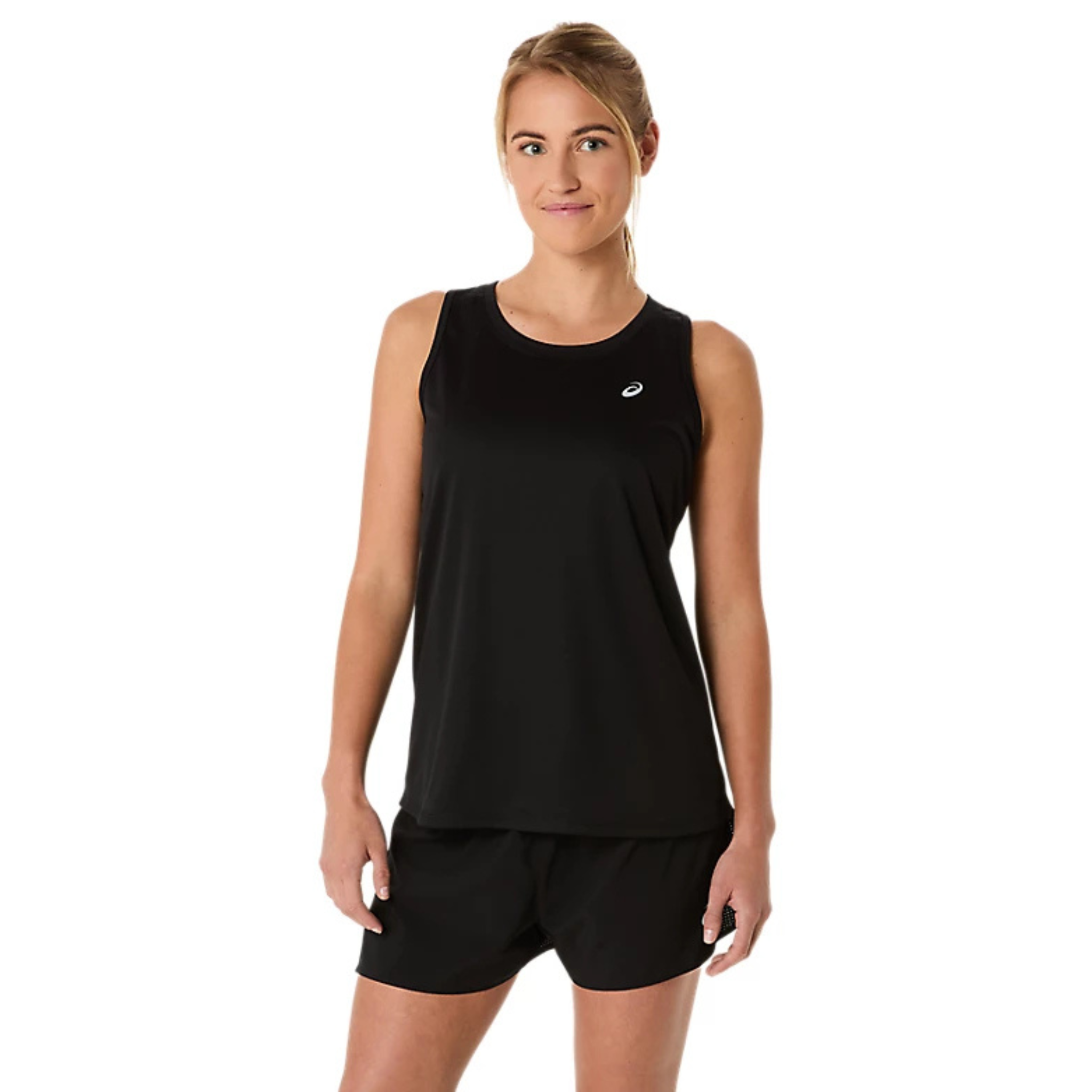 ASICS Silver Womens Running Tank