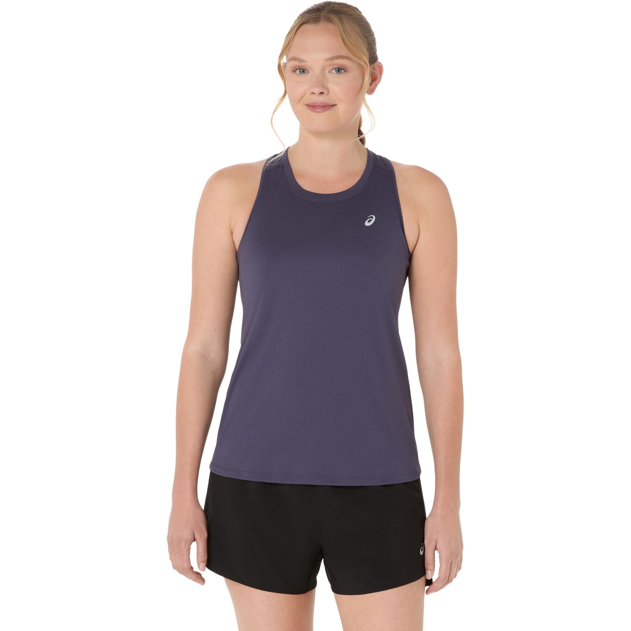 ASICS Silver Womens Running Tank
