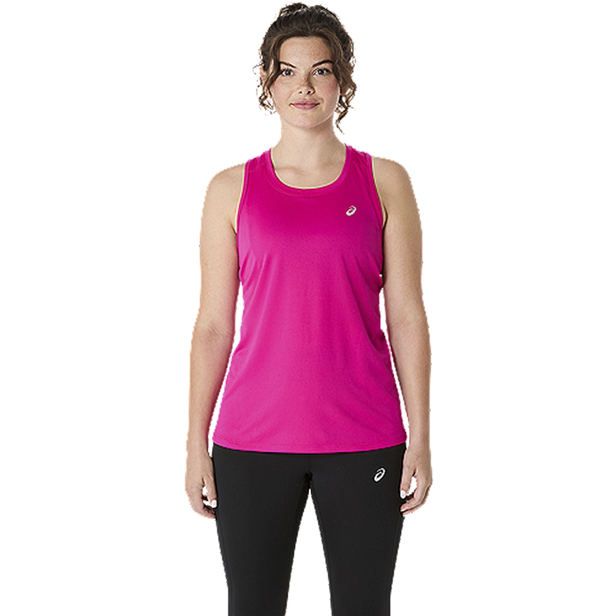 ASICS Silver Womens Running Tank