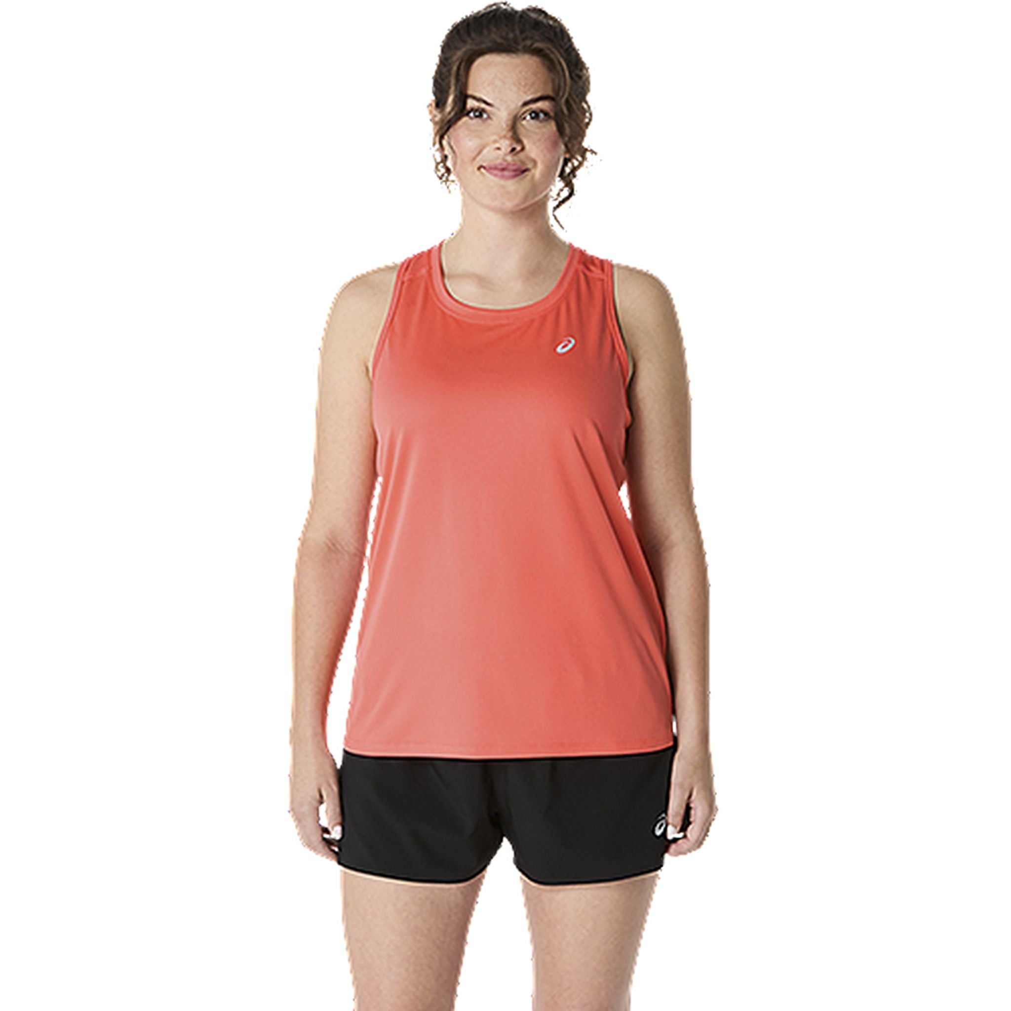 ASICS Silver Womens Running Tank