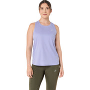 ASICS Silver Womens Running Tank